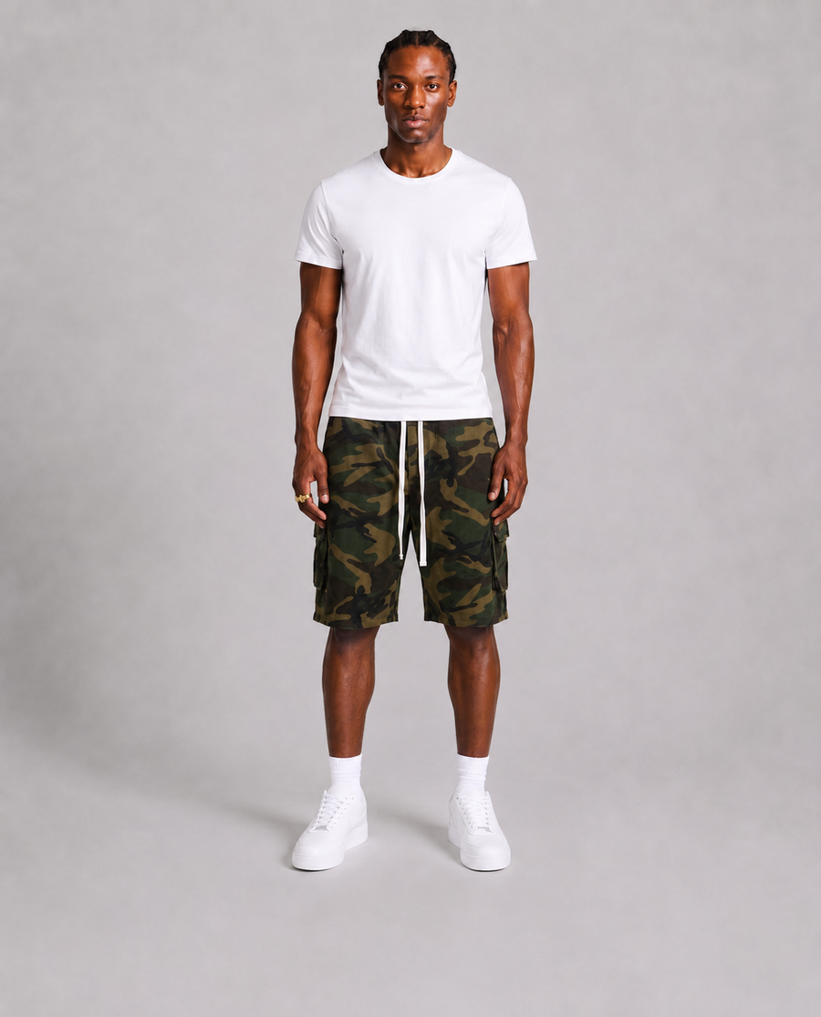 Benjart Camo Shorts