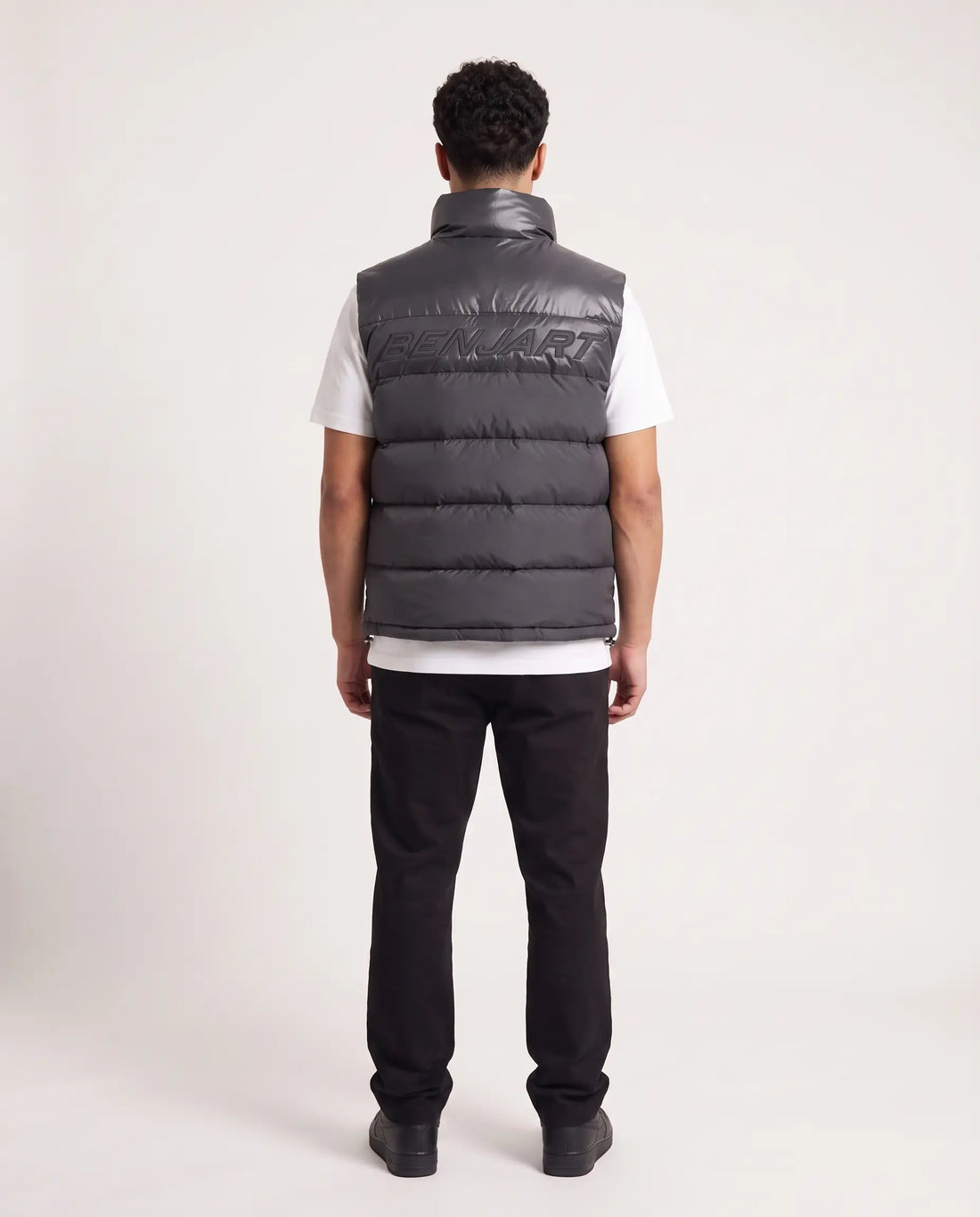 HRH Hooded Gilet - Grey/Chrome