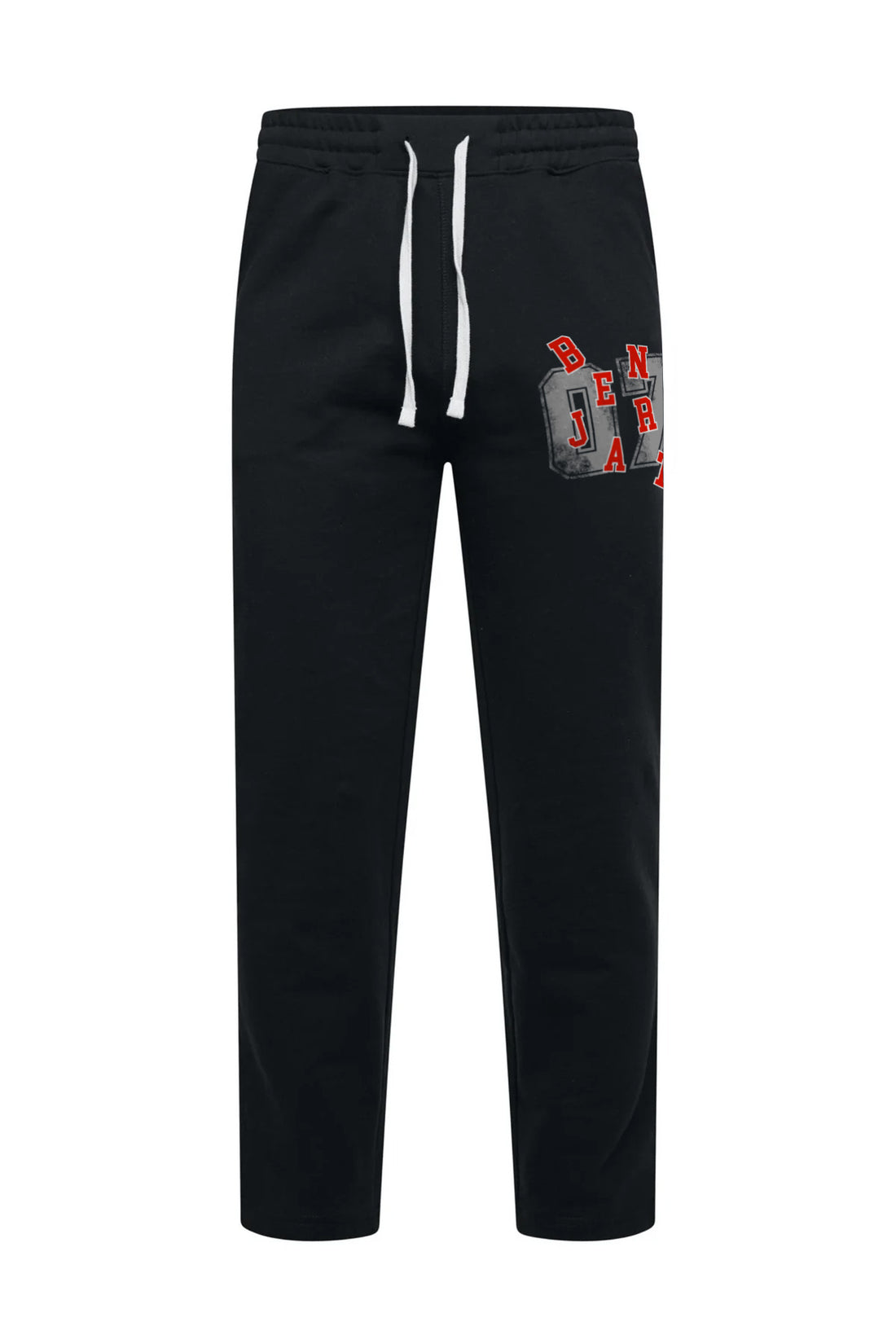 Benjart Scatter Joggers in black, detail view