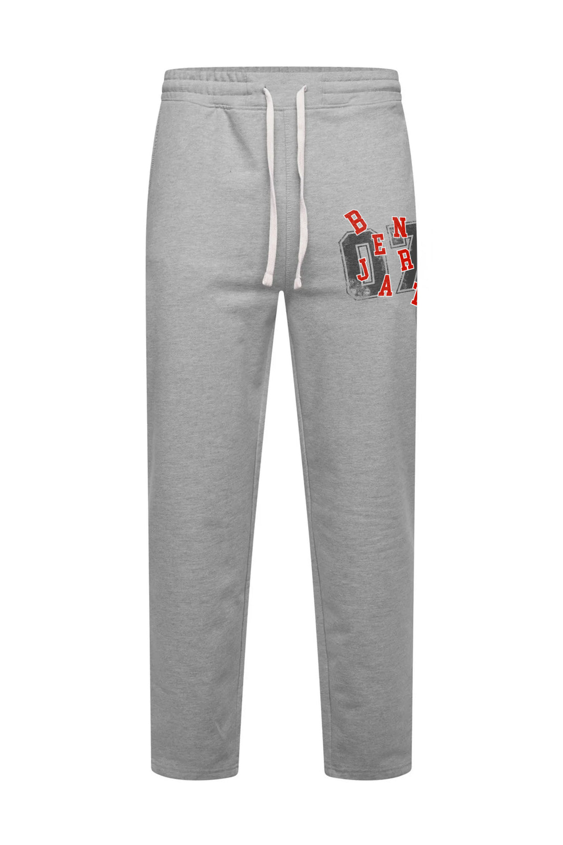 Benjart Scatter Joggers in grey, print detail