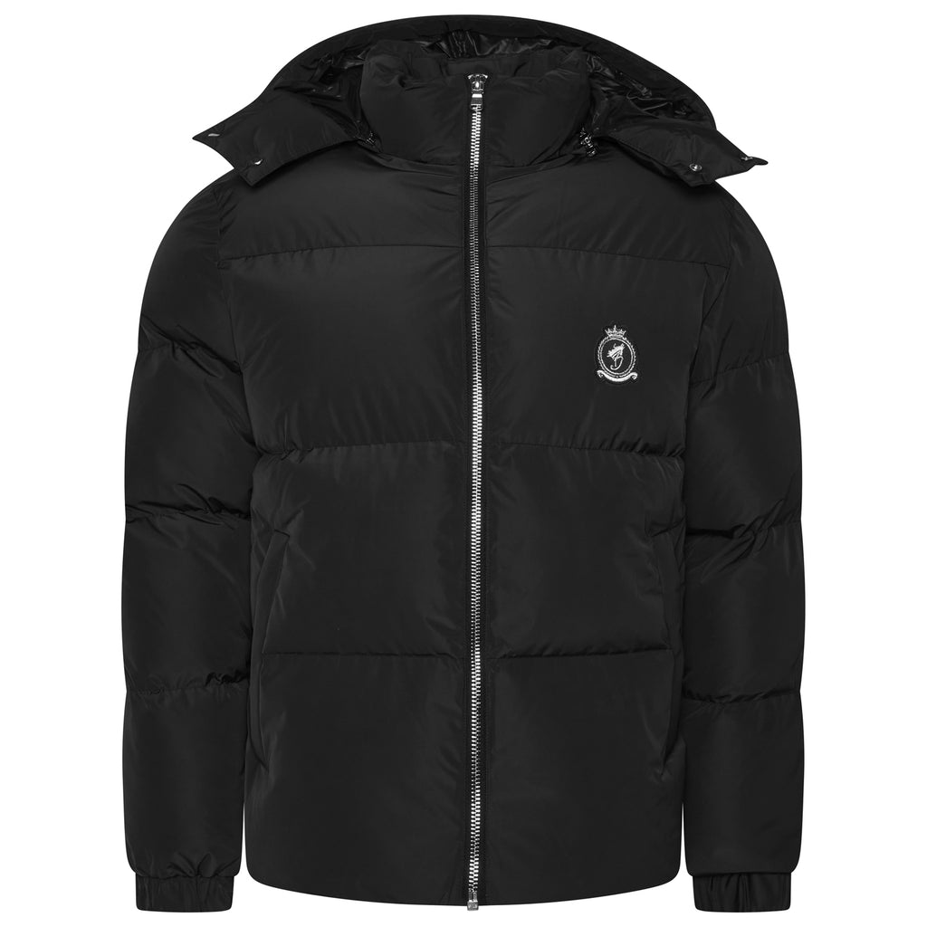 HRH Puffer Chrome Zip 2.0 - Black/ Chrome