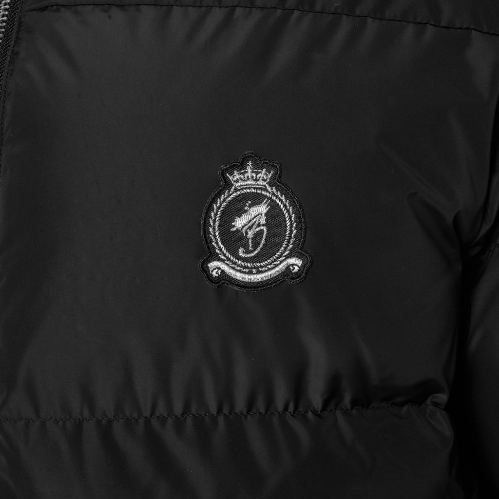 HRH Puffer Chrome Zip 2.0 - Black/ Chrome