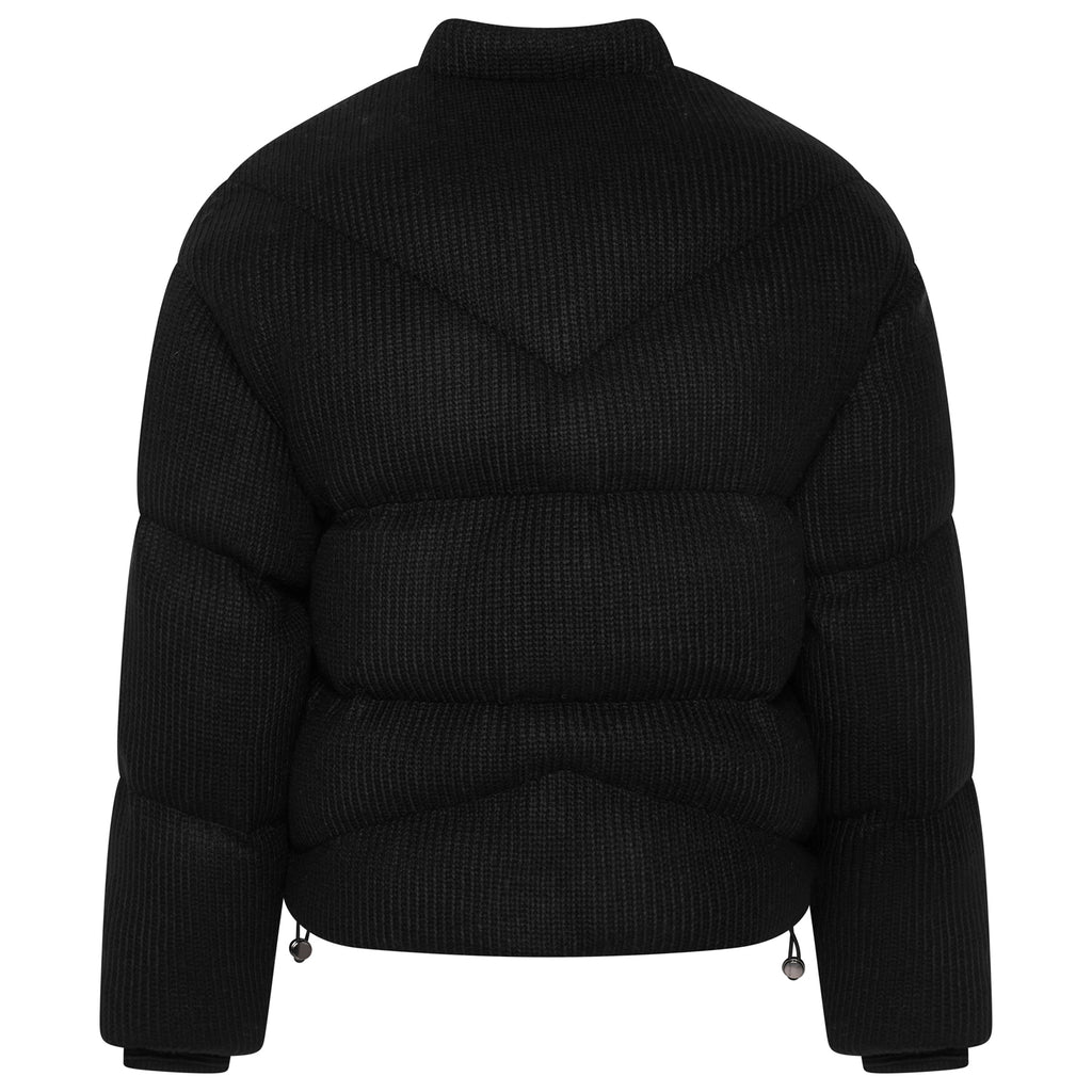 HRH Panelled Knit Jacket - Black