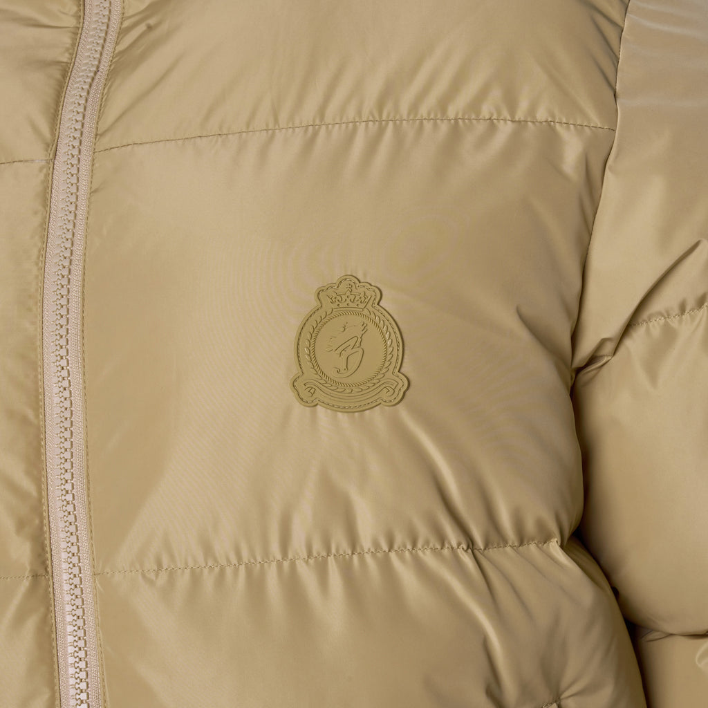 HRH Puffer Chrome Zip 2.0 - Cream
