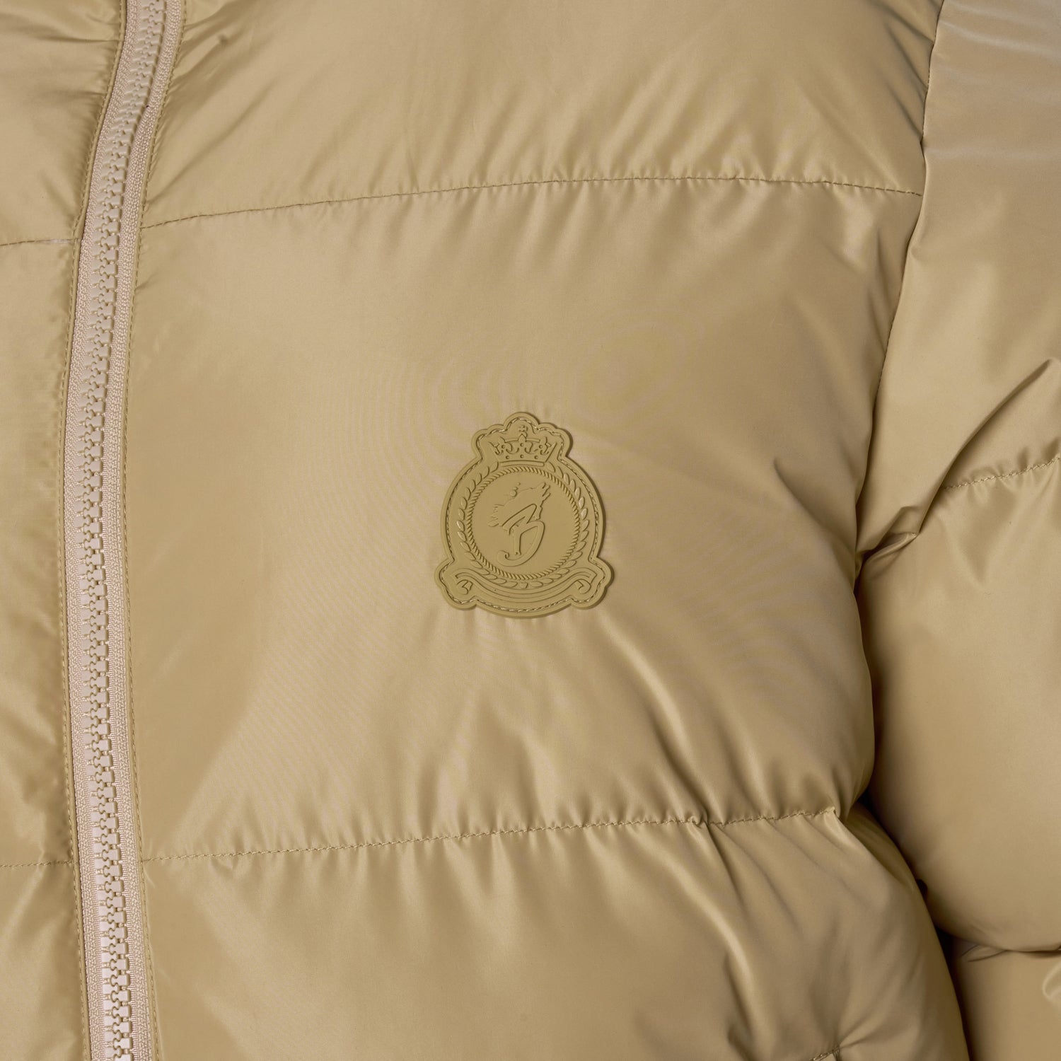 HRH Puffer Chrome Zip 2.0 - Cream