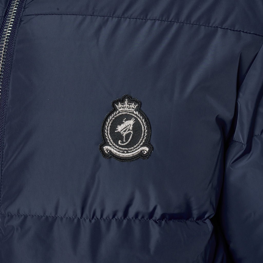 HRH Puffer Chrome Zip 2.0 - Navy