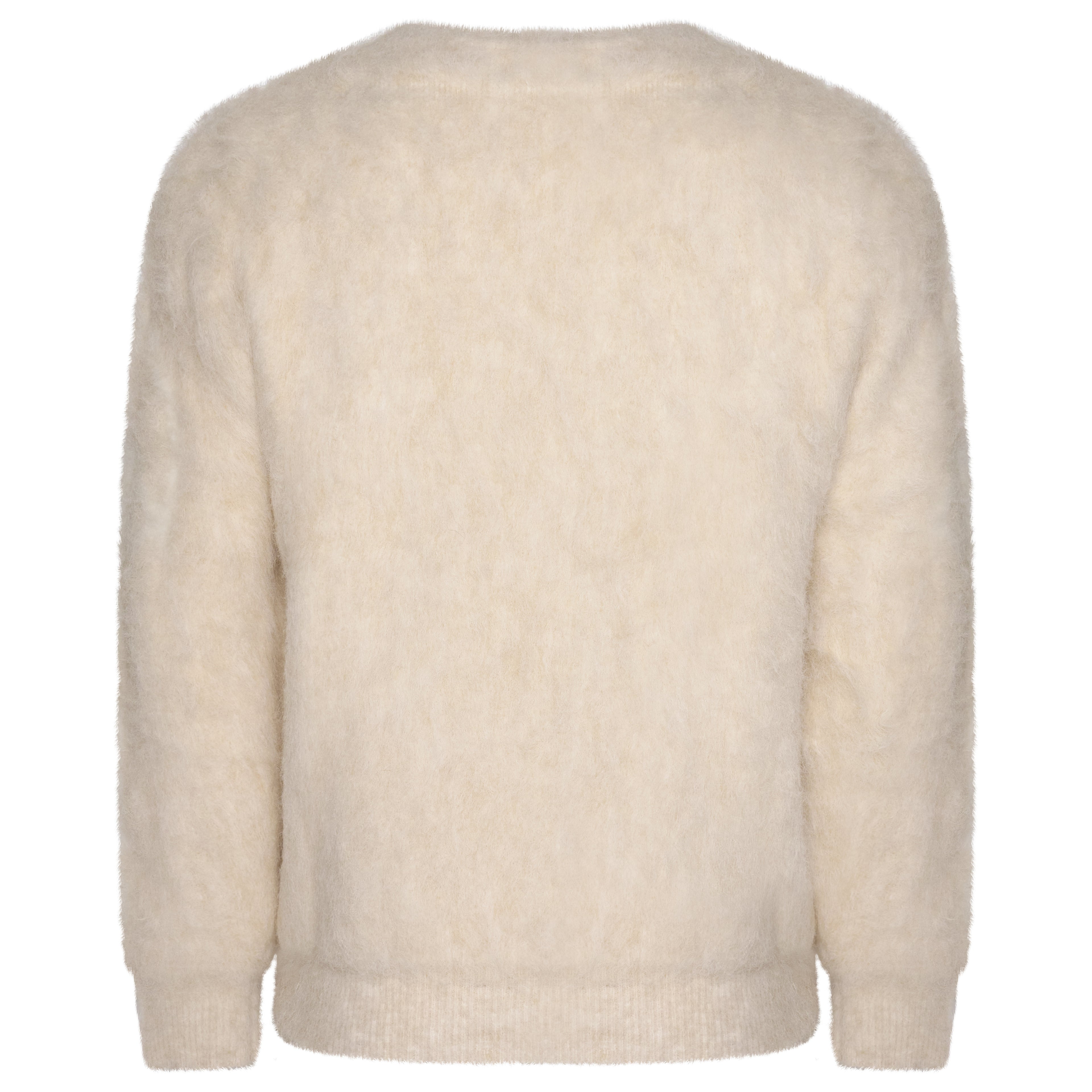Benjart Mohair Crewneck - Cream