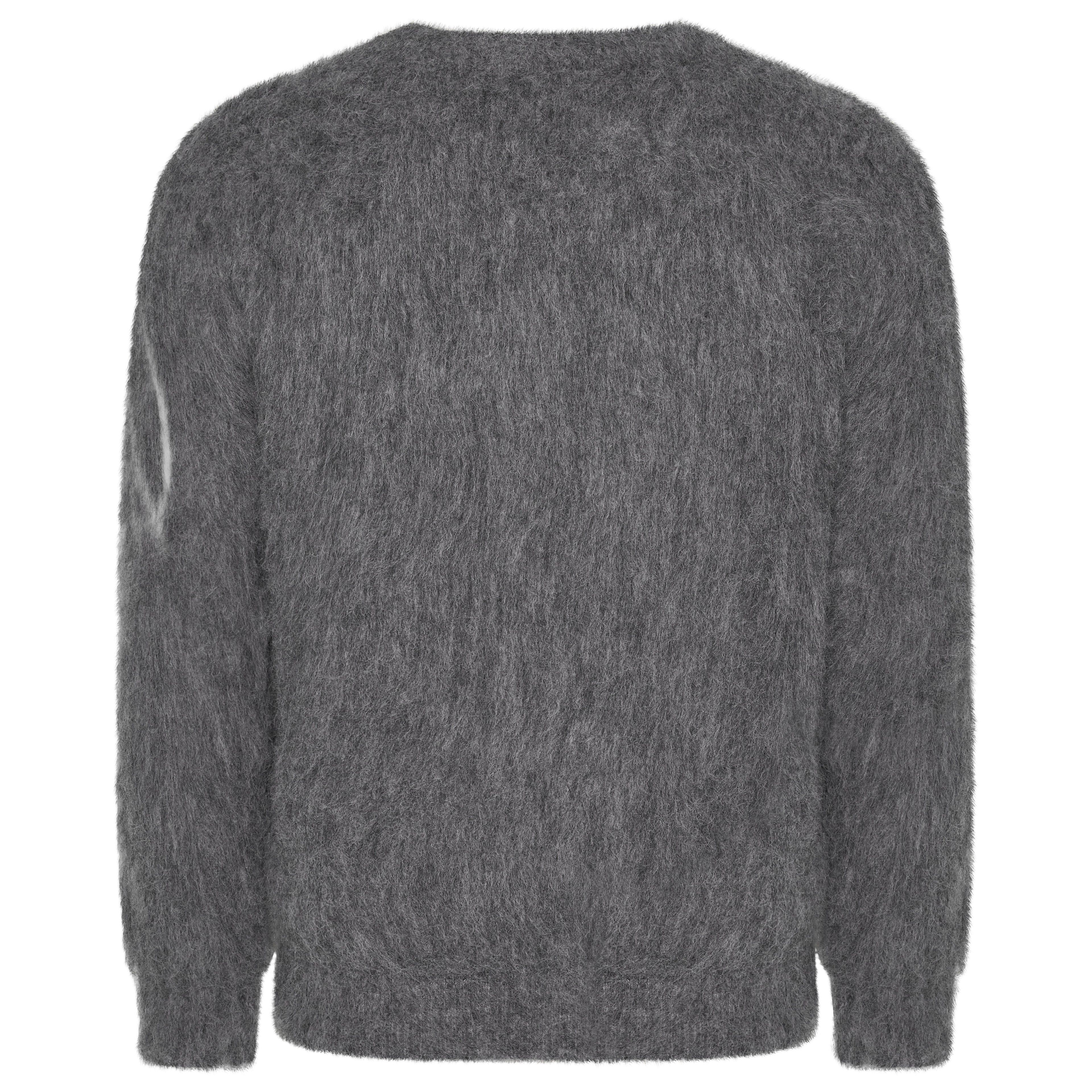 Benjart Mohair Crewneck - Grey