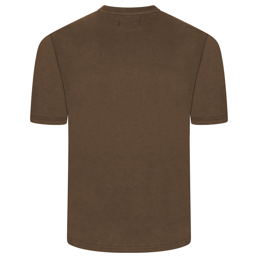 Chenille HRH T-Shirt - Brown