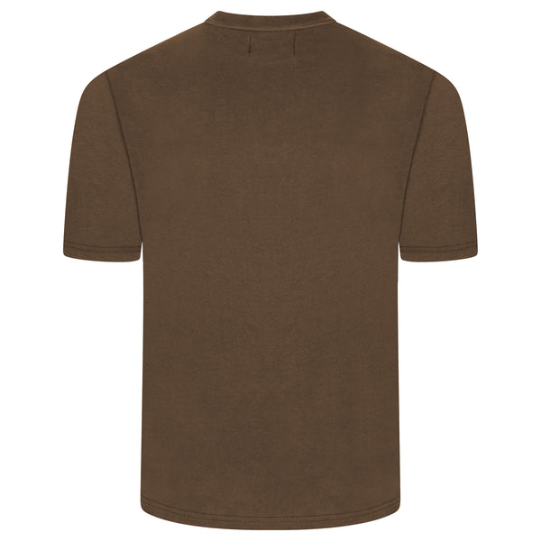 Chenille HRH T-Shirt - Brown (PRE-ORDER)