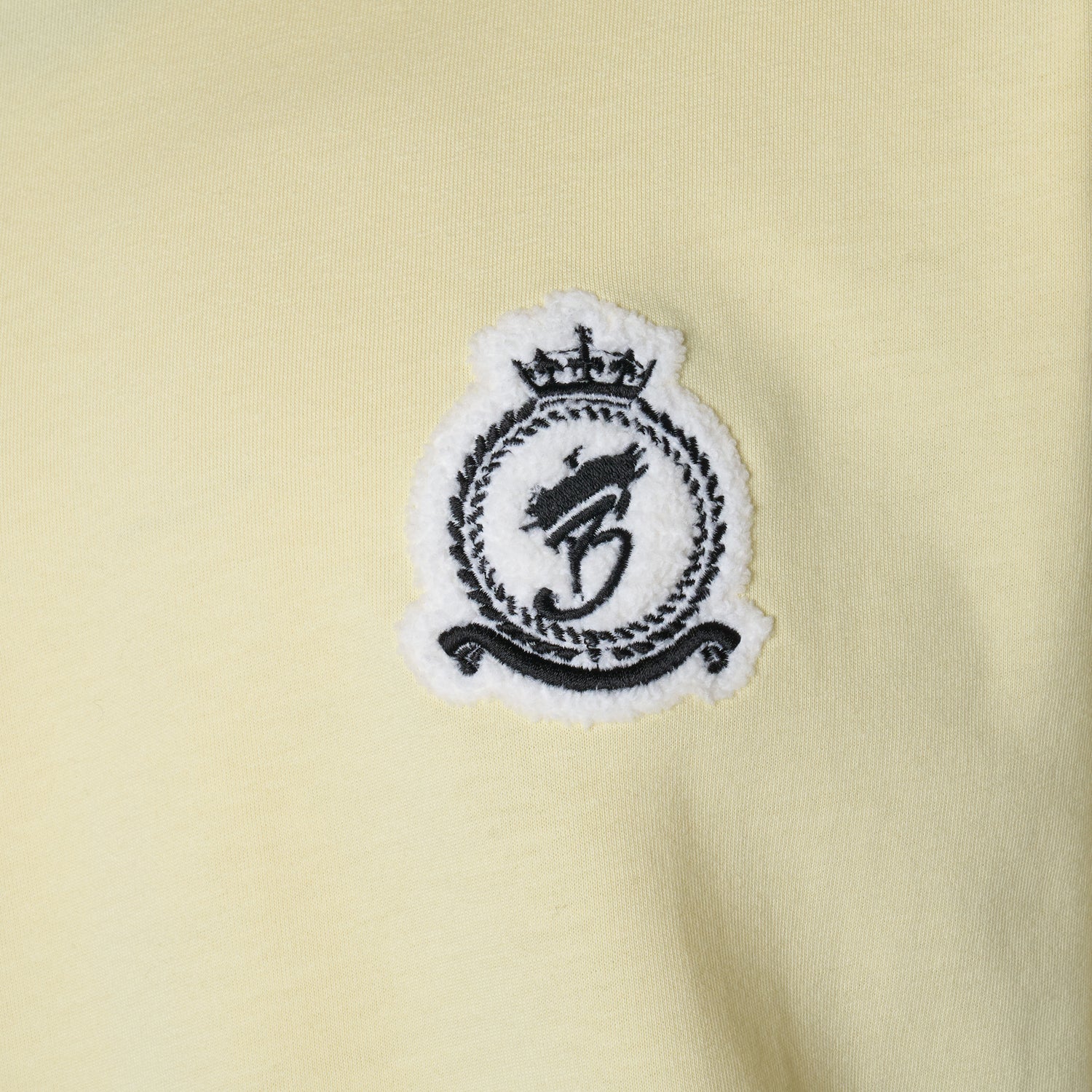 Chenille HRH T-Shirt - Lemon Yellow