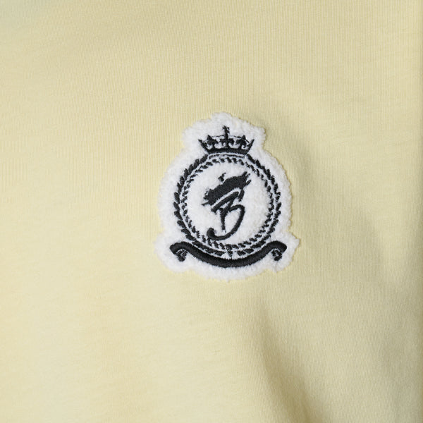 Chenille HRH T-Shirt - Lemon Yellow (PRE-ORDER)