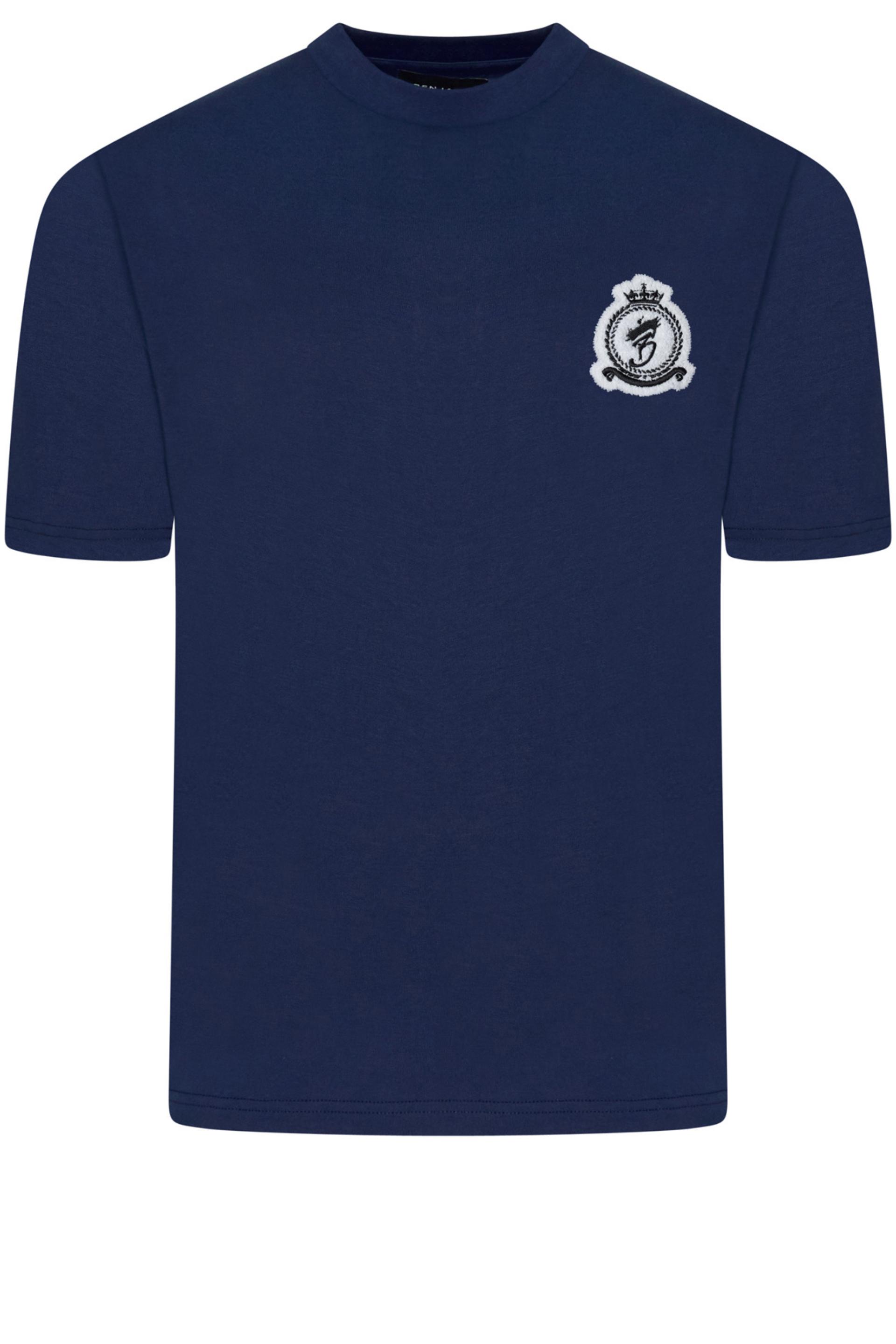 Chenille HRH T-Shirt - Navy