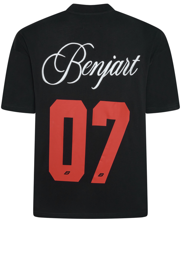 Cursive T-Shirt - Black/Red