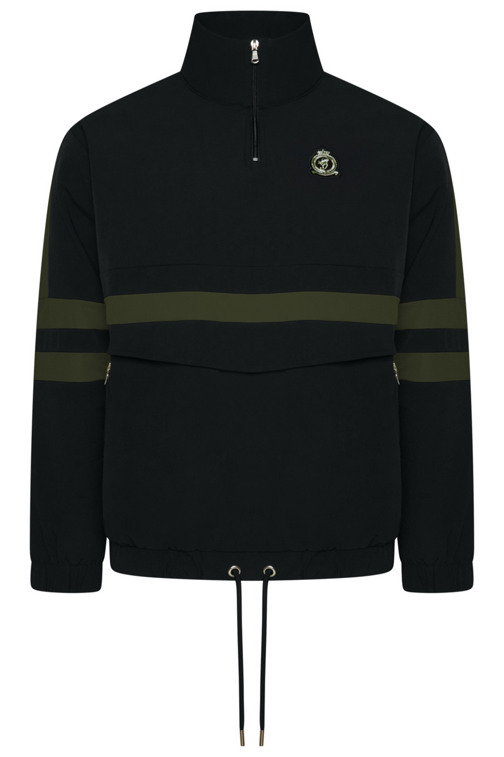 HRH Windbreaker Pullover - Black