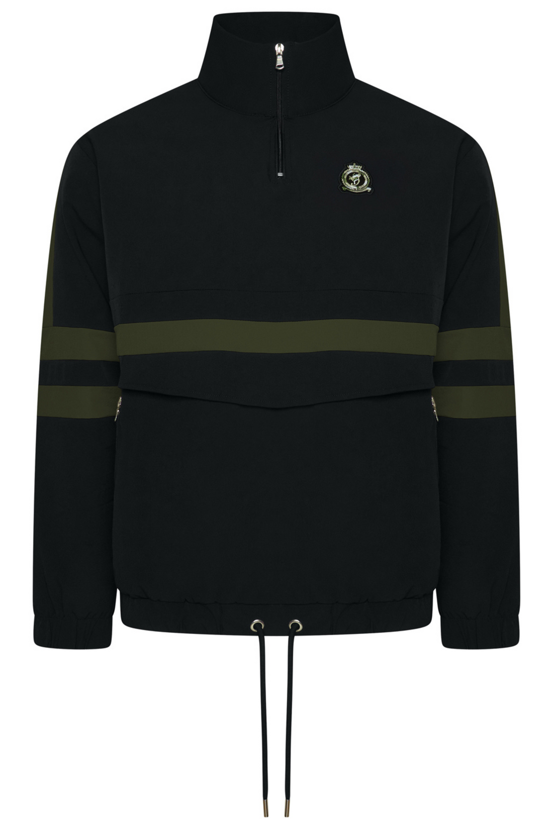 HRH Windbreaker Pullover - Black