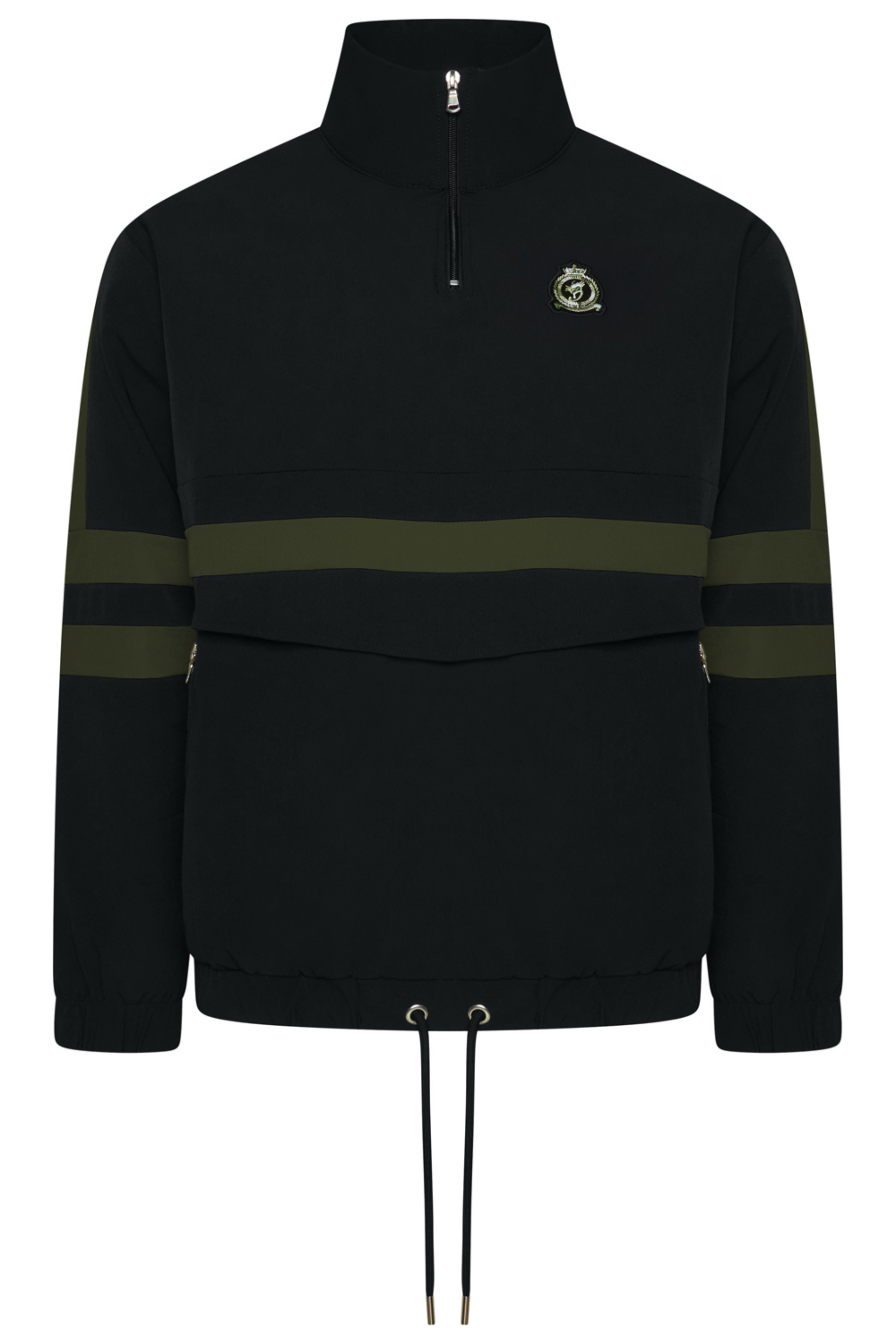 HRH Windbreaker Pullover - Black