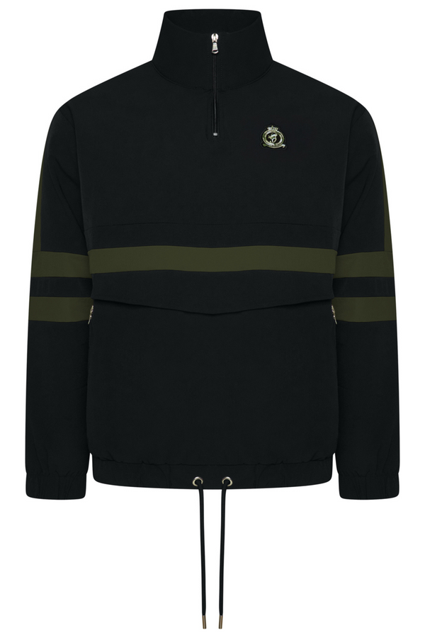 HRH Windbreaker Pullover - Black