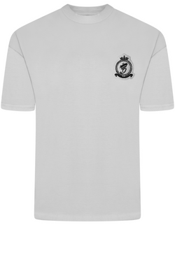 Chenille HRH T-Shirt - White (PRE-ORDER)