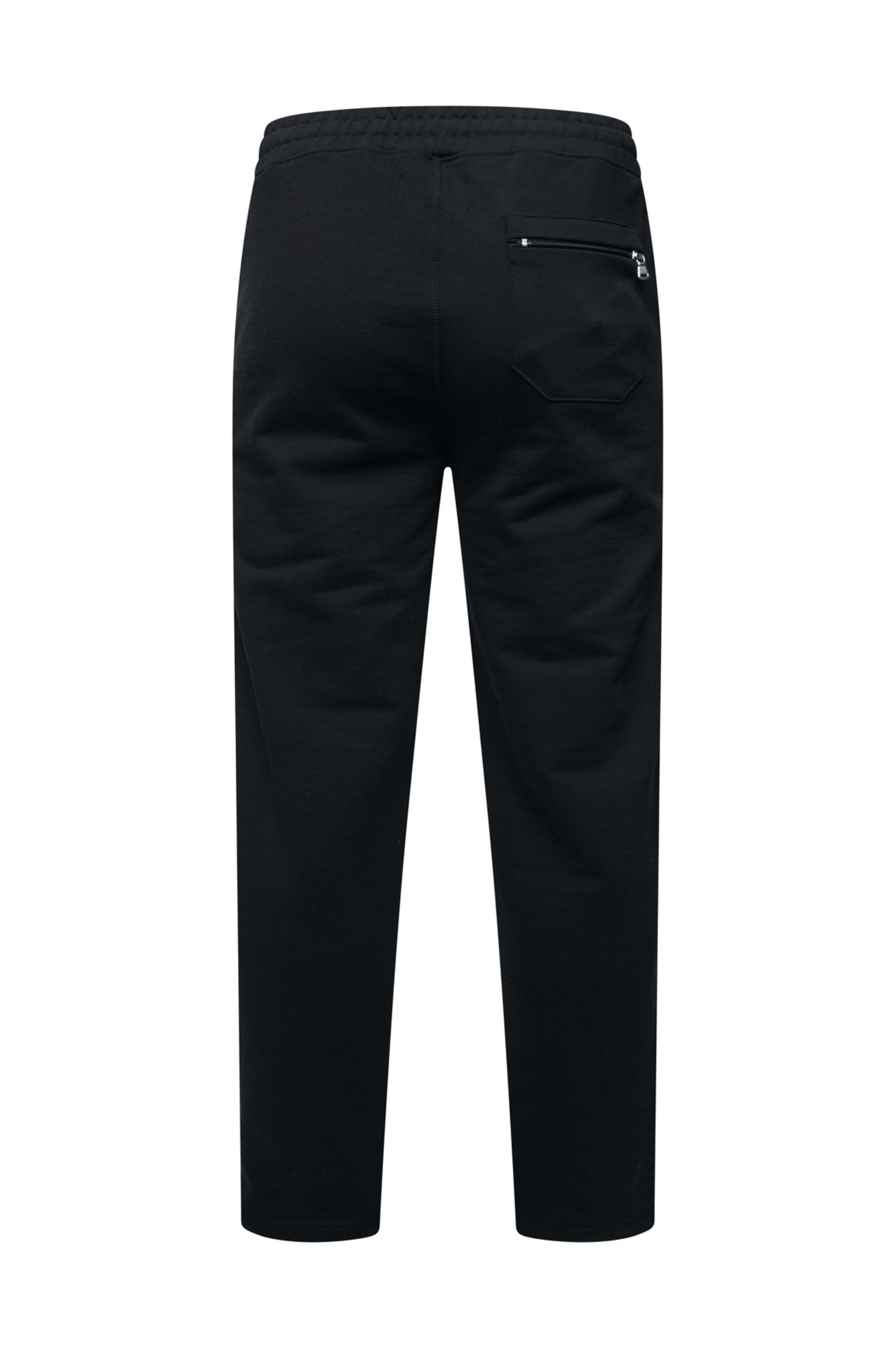 Chenille Badge Joggers - Black