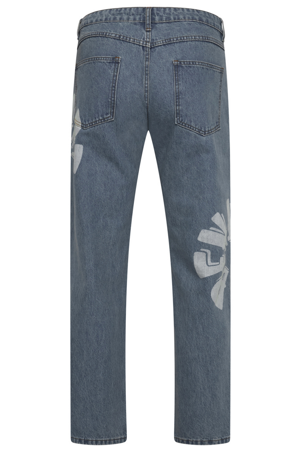 Benjart Blue  Relaxed Popart Denim Jeans