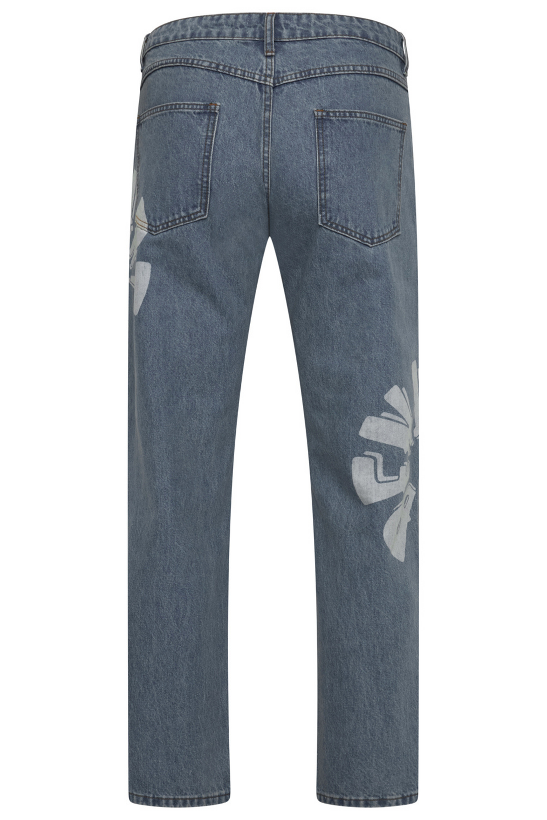 Benjart Blue  Relaxed Popart Denim Jeans