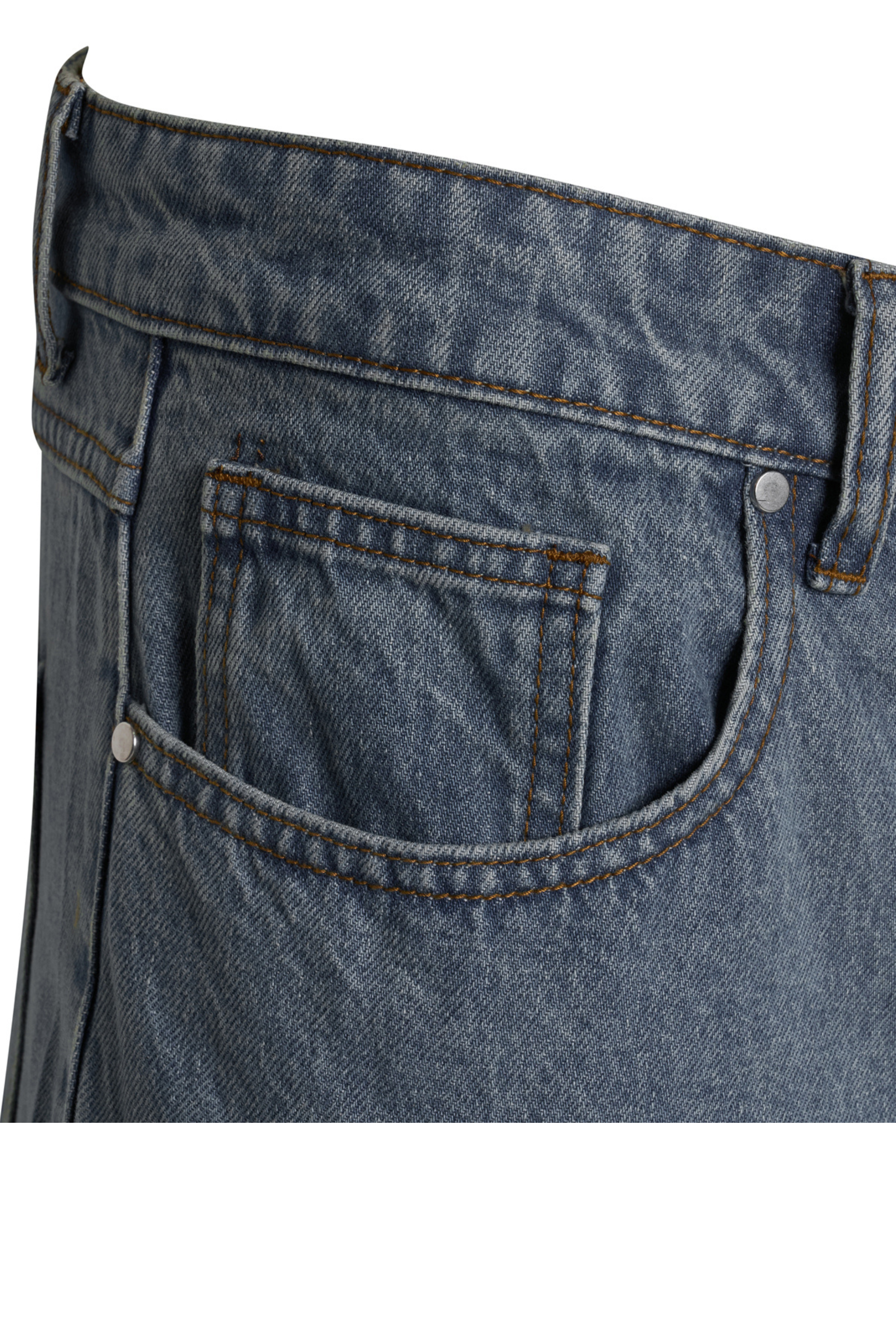 Benjart Blue  Relaxed Popart Denim Jeans