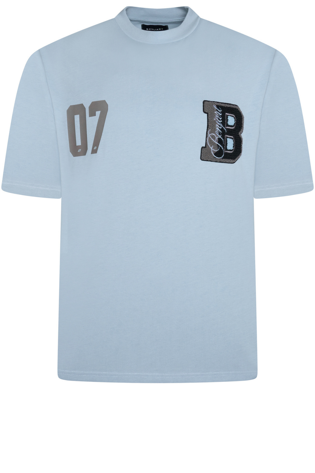 Cursive T-Shirt - Ice Blue