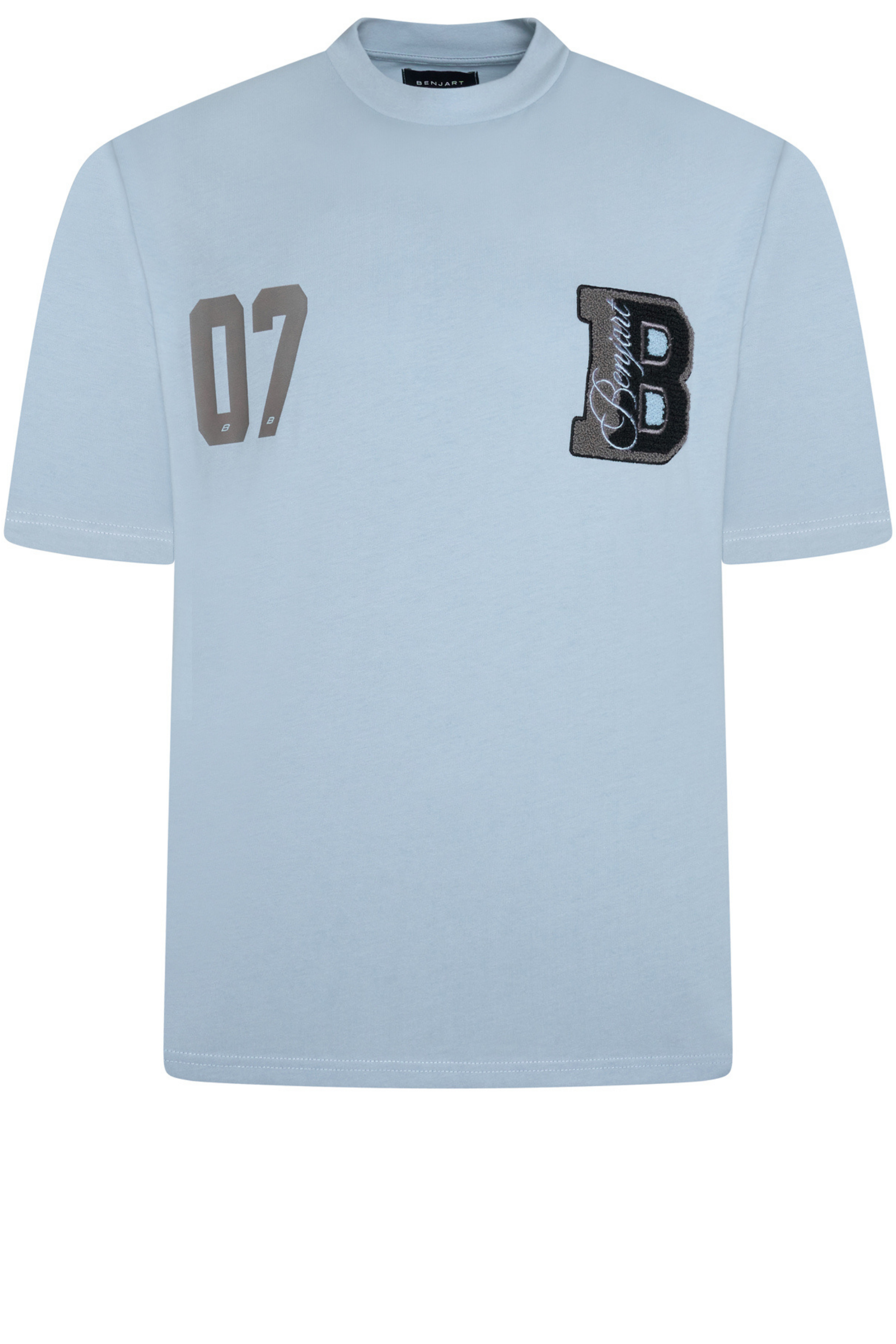 Cursive T-Shirt - Ice Blue