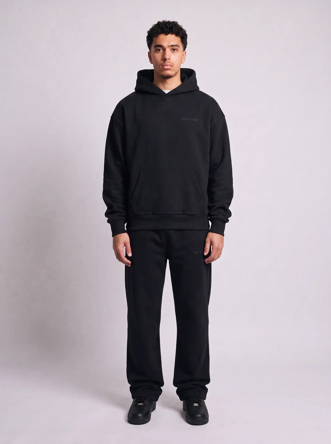 Blanks relaxed Hoodie - Black