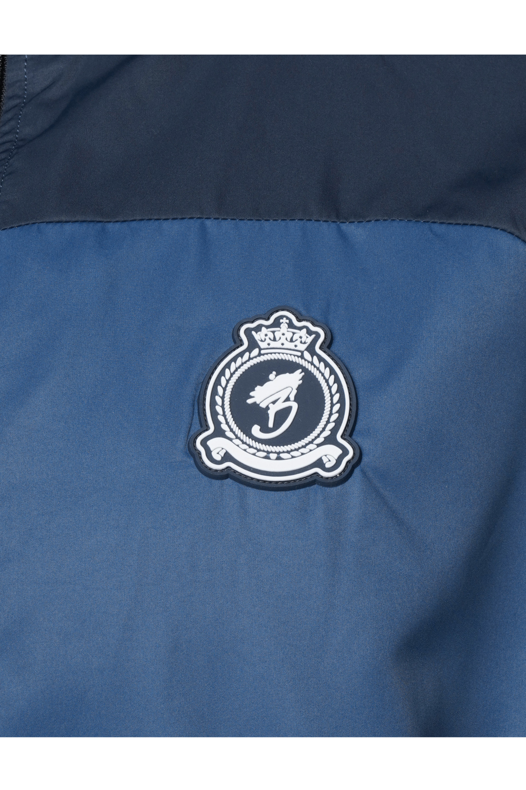 Rubber Stamped HRH Jacket - Navy Blue