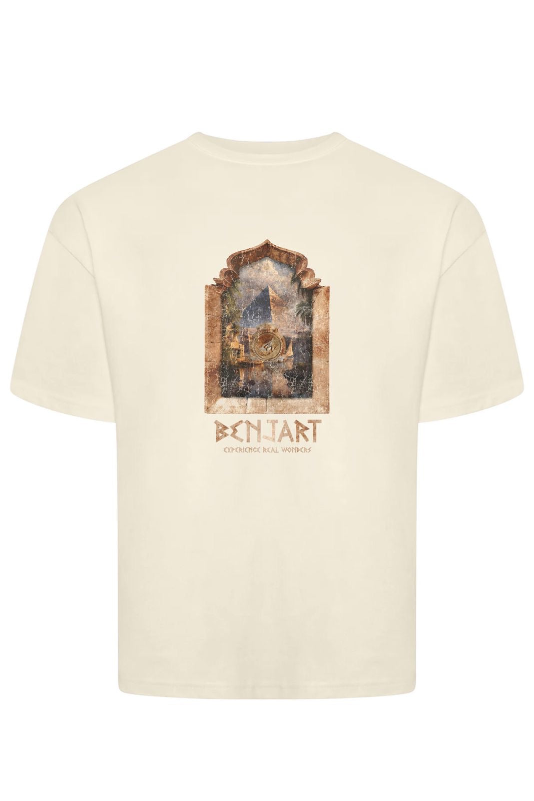 Pyramid T-shirt - Cream