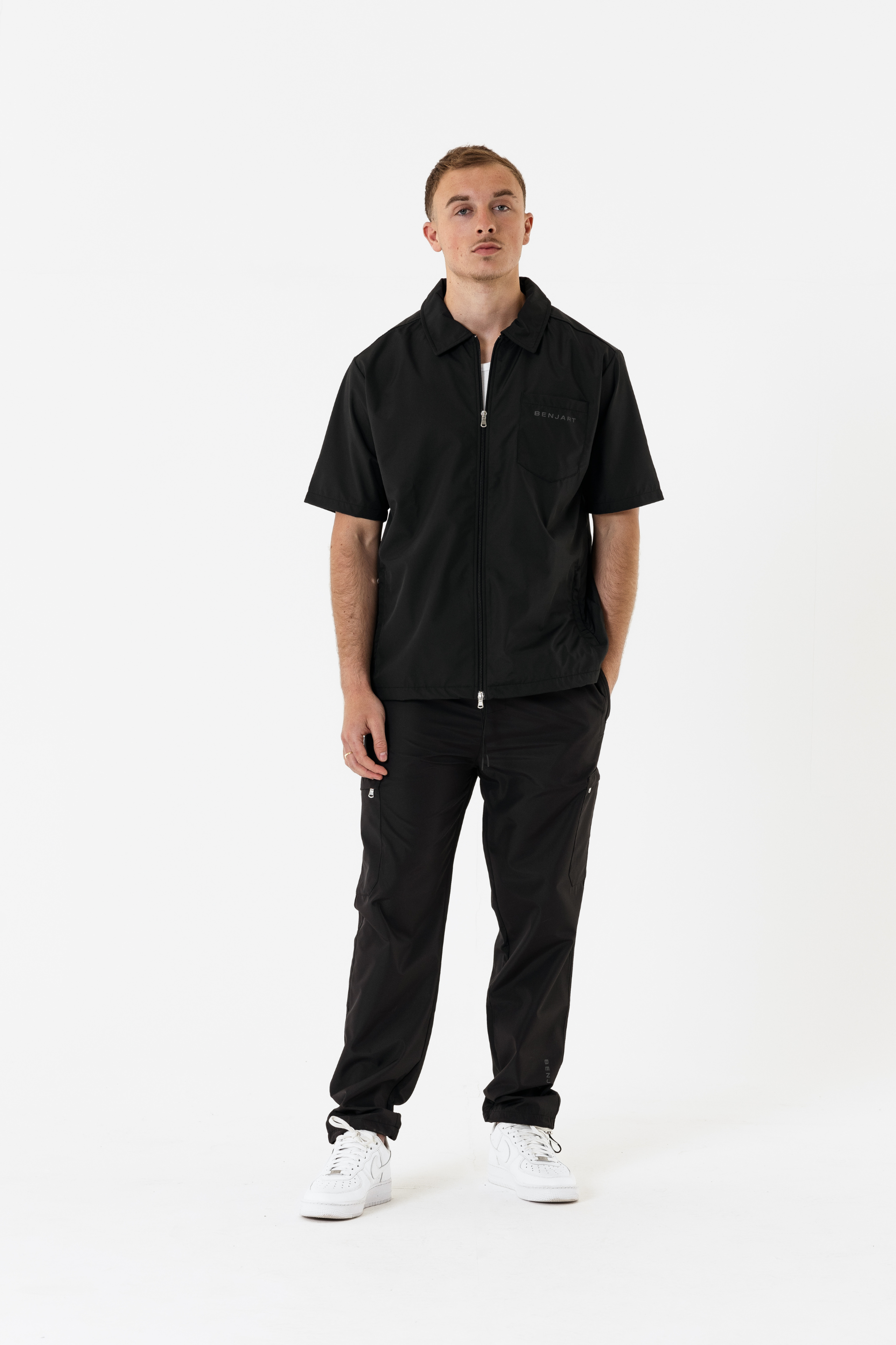 Double Zip Shirt - Shadow