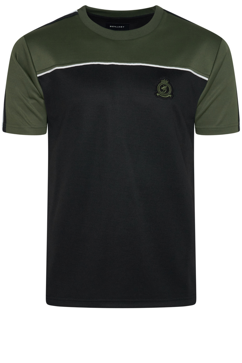 Supersport T-Shirt - Black/Khaki