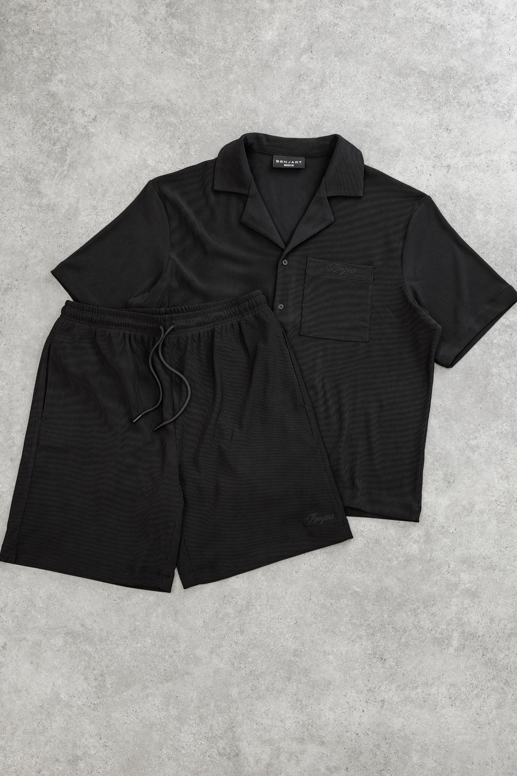 Benjart Resort Shirt - Black