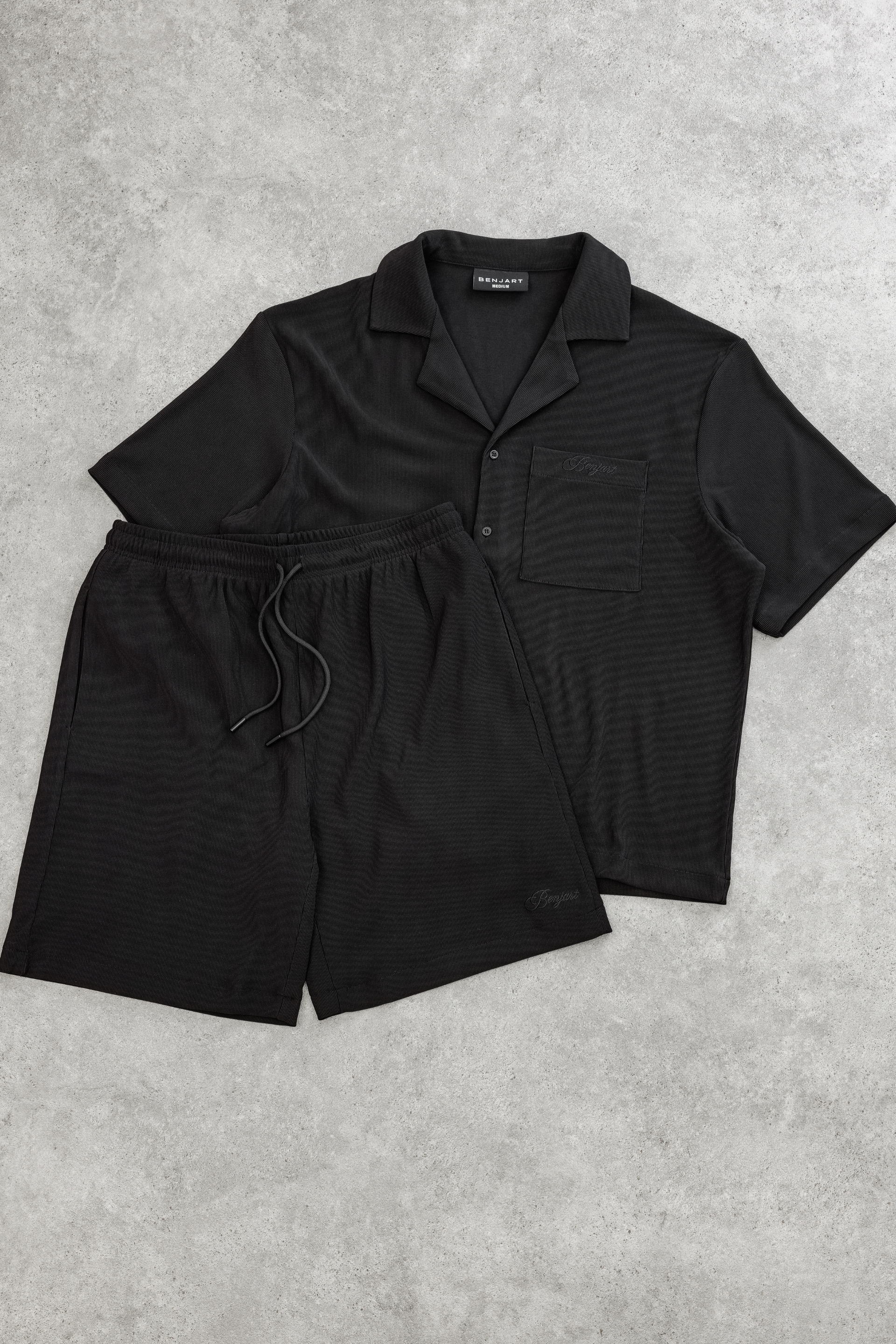 Benjart Resort Shirt - Black