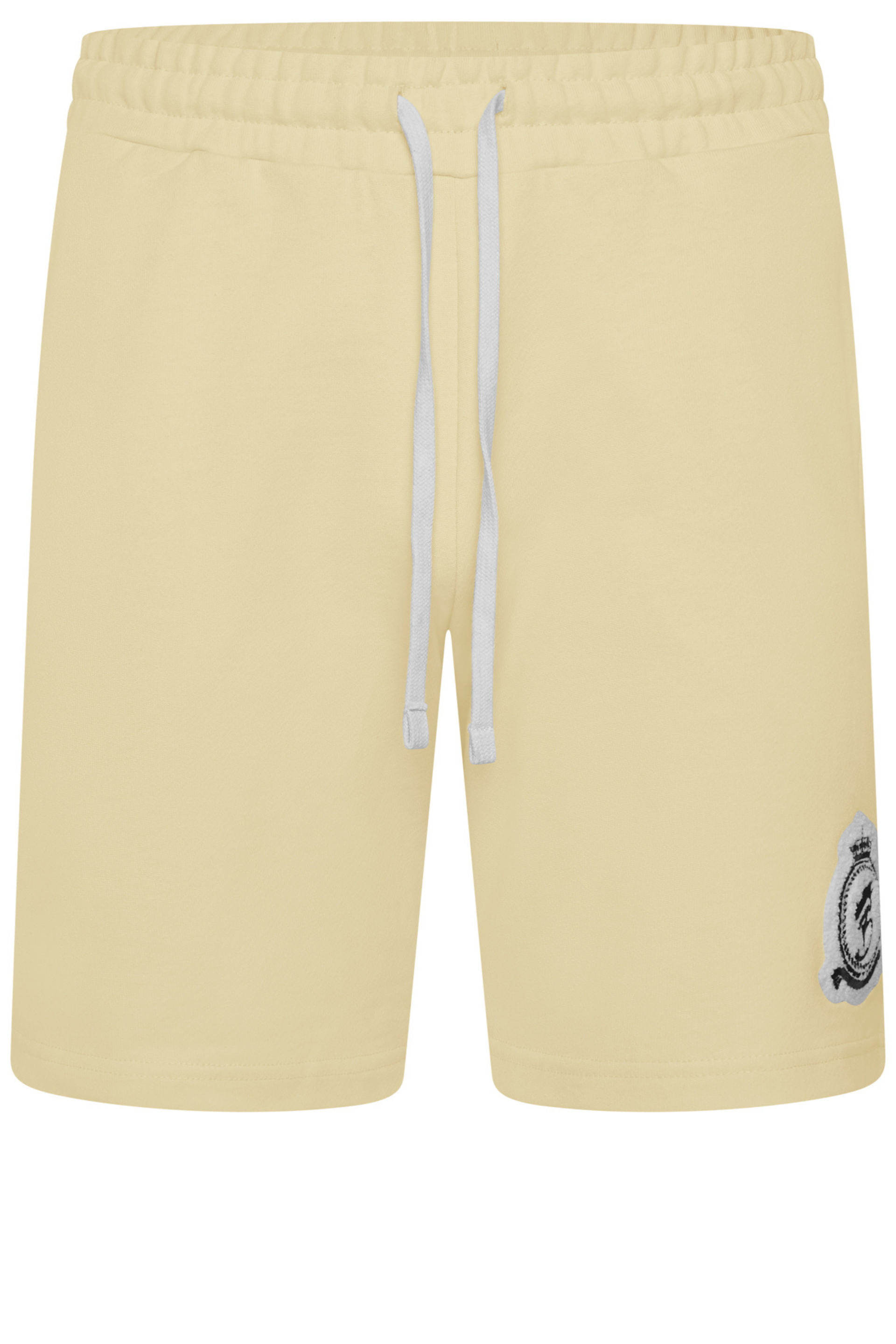 HRH Chenille Shorts - Lemon Yellow