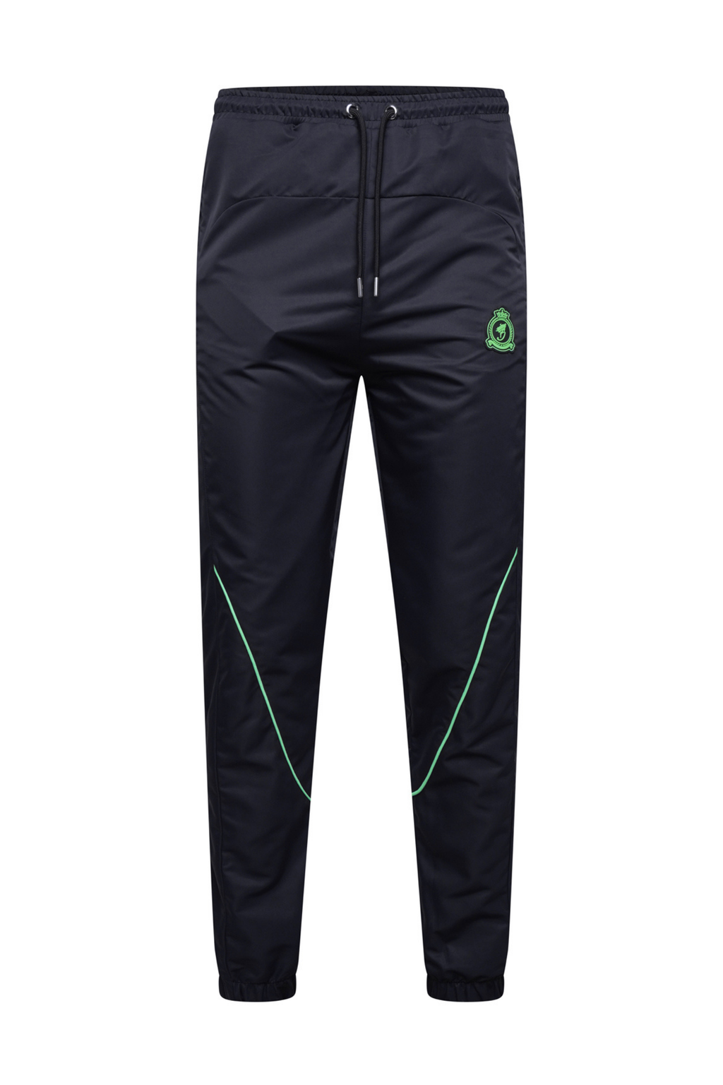 Rubber Stamped HRH Jogger - Black/ Green