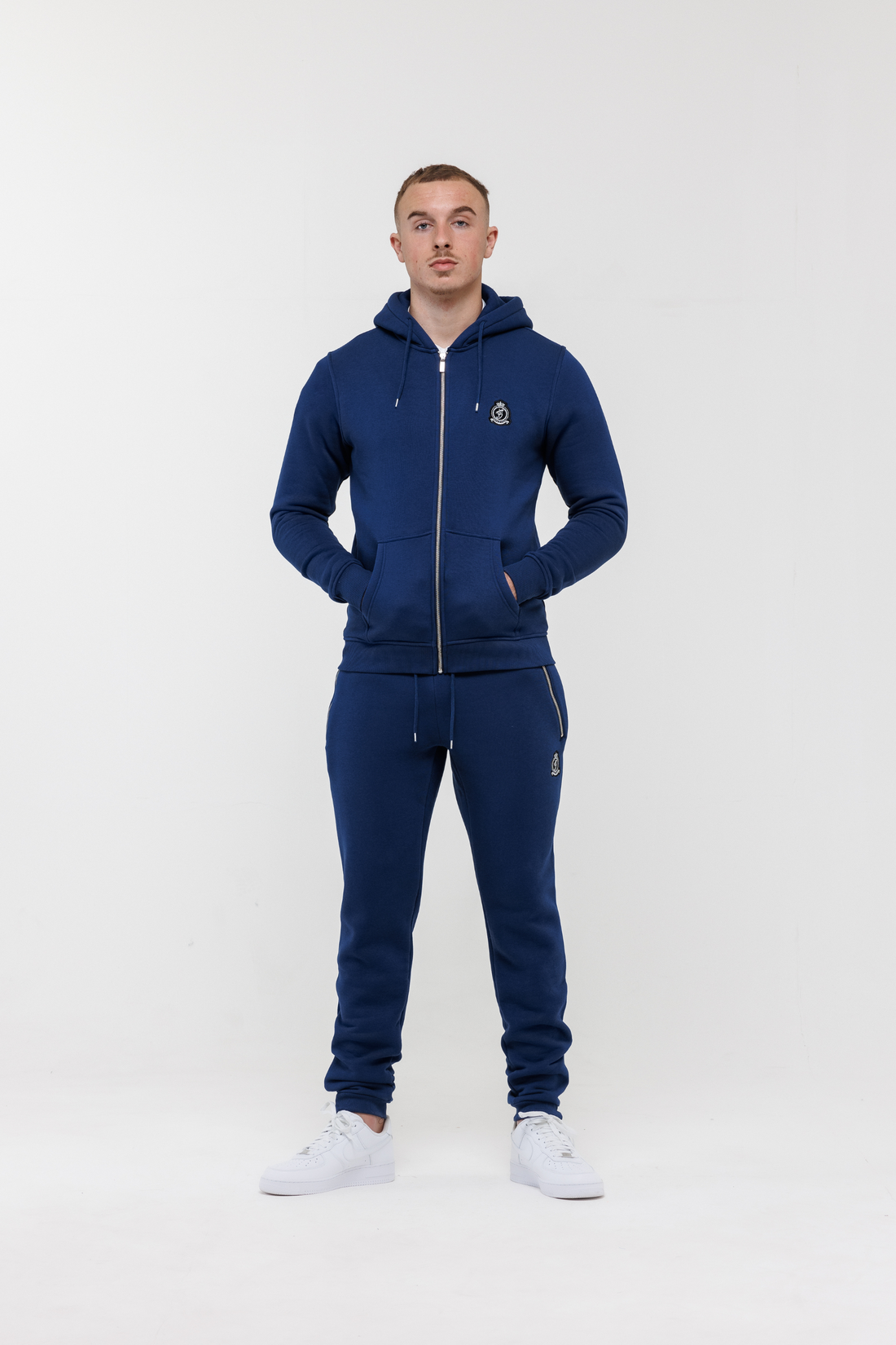Benjart HRH Classic Zip hood and joggers set in navy