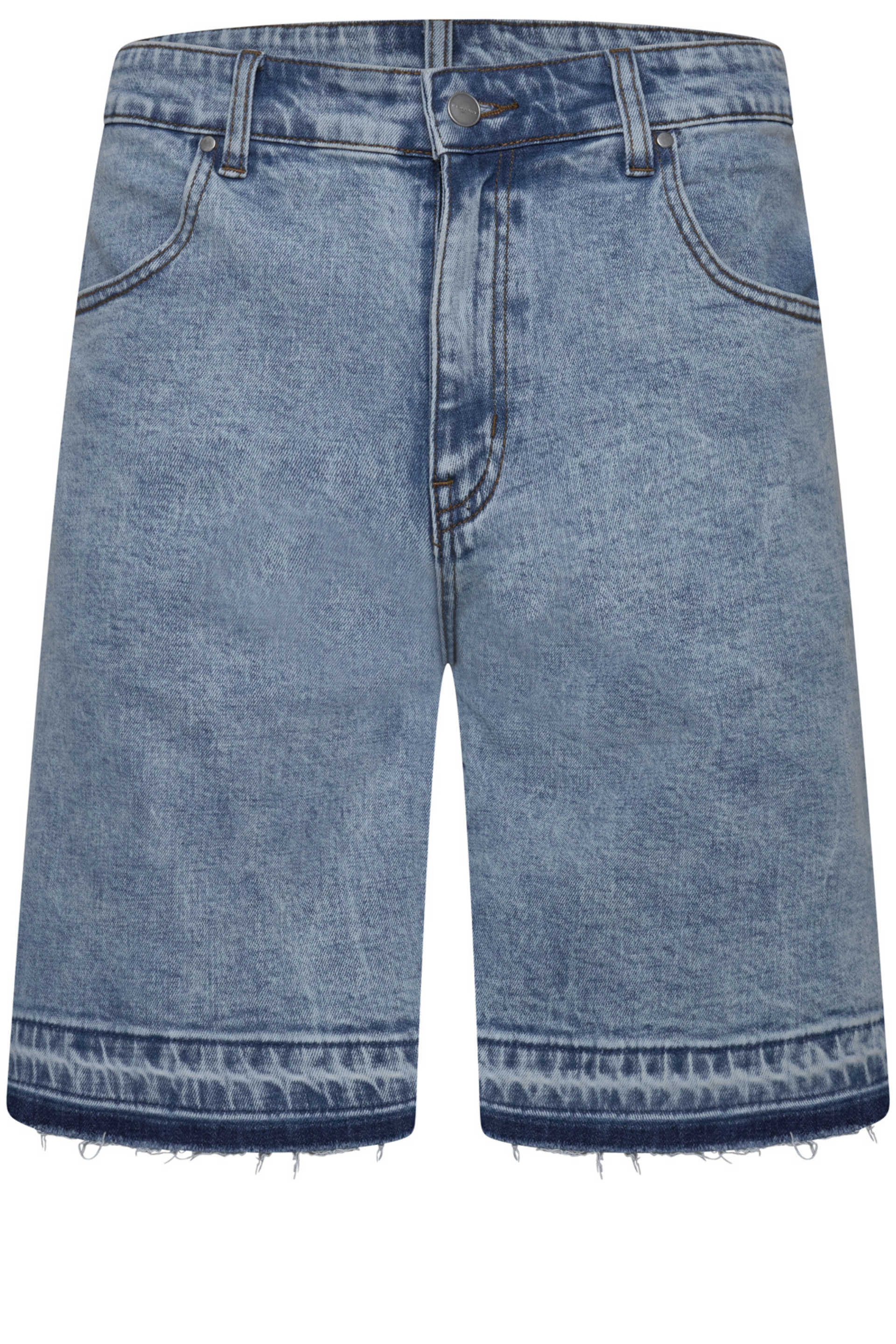 Benjart Light Blue washed  Distressed Denim Shorts