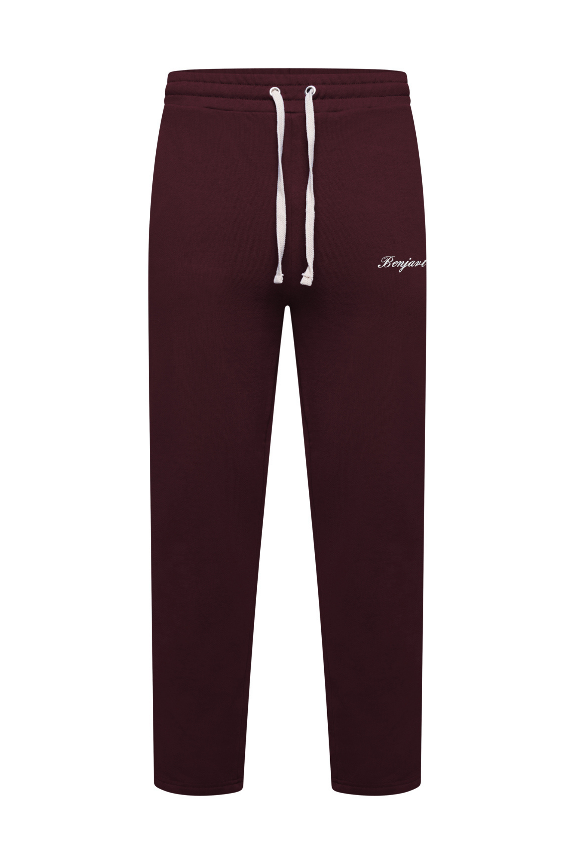 Signature Zip Joggers - Burgandy