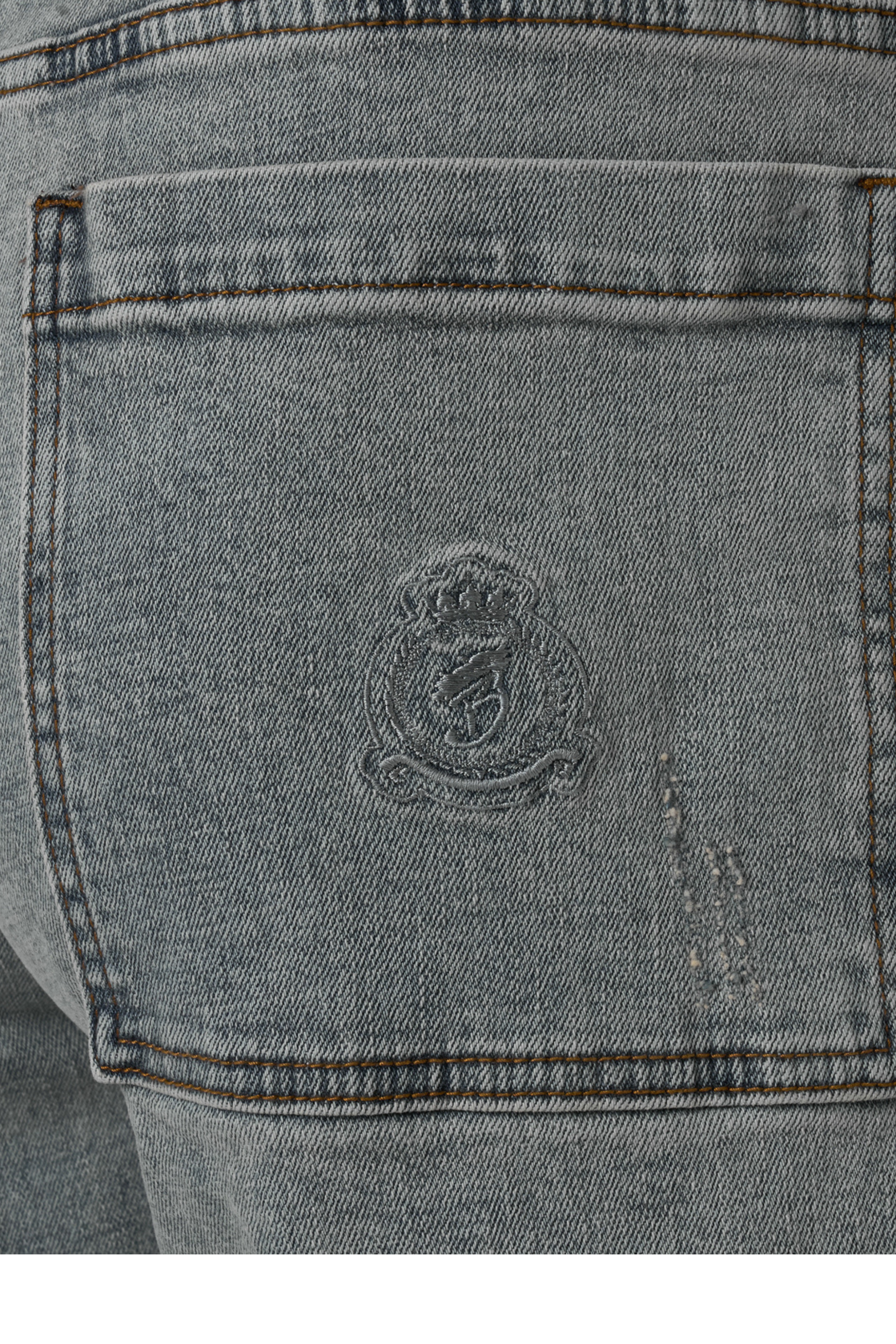 Benjart Heritage Fade Distressed Denim Shorts