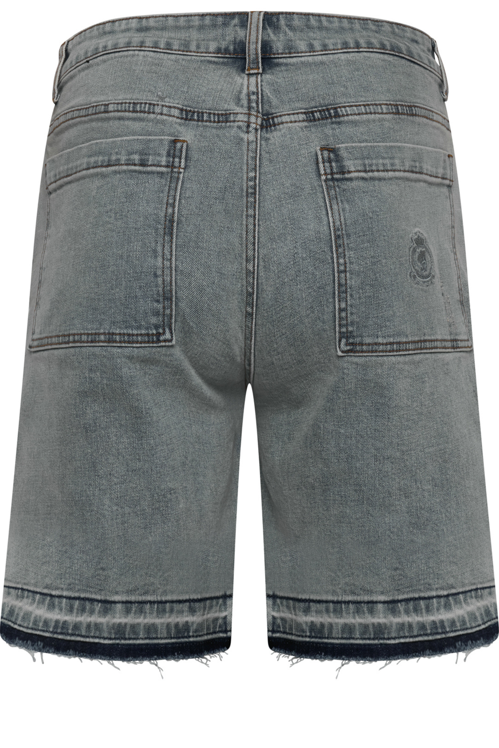 Benjart Heritage Fade Distressed Denim Shorts
