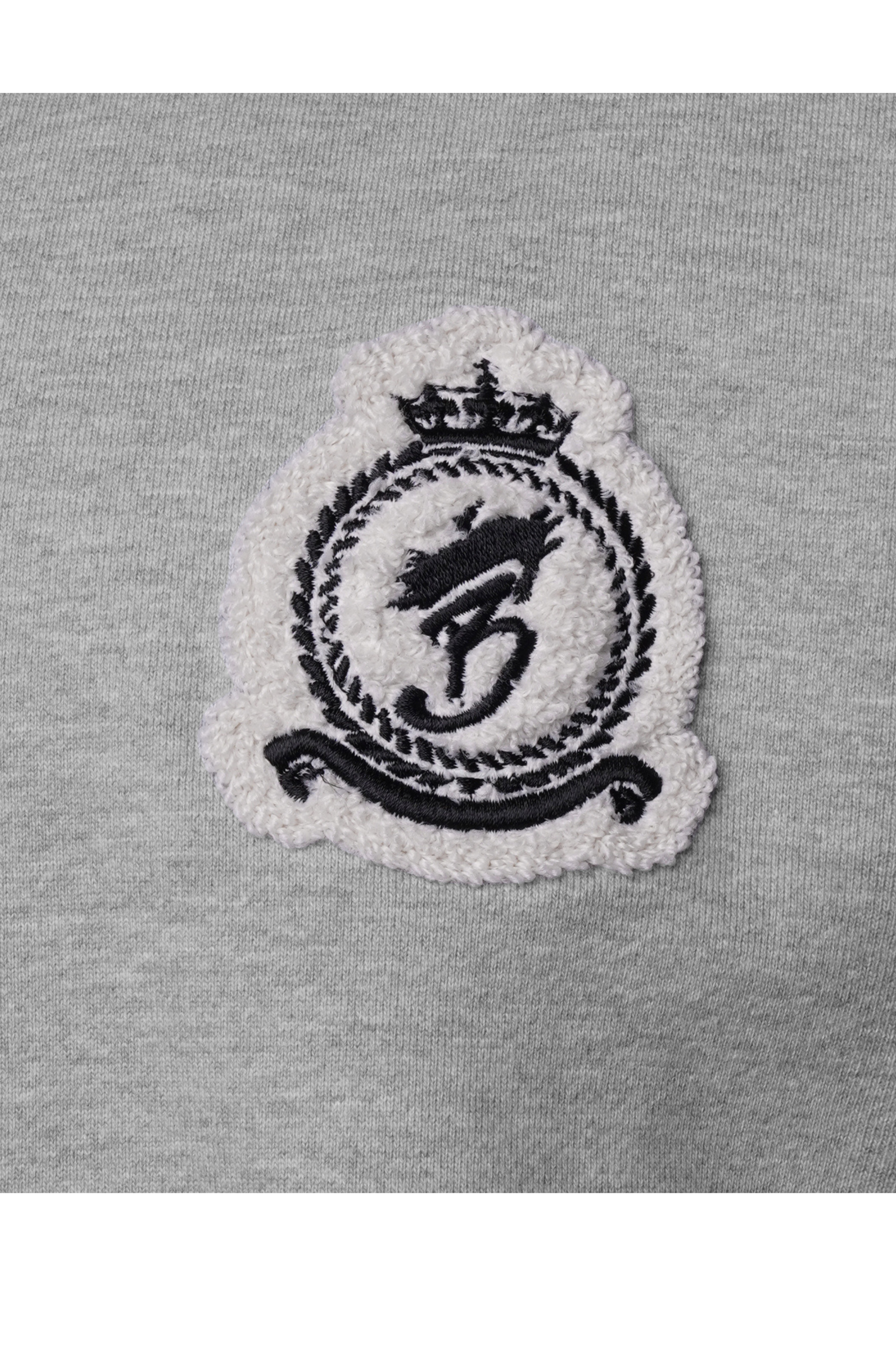 Chenille Pullover - Melange Grey