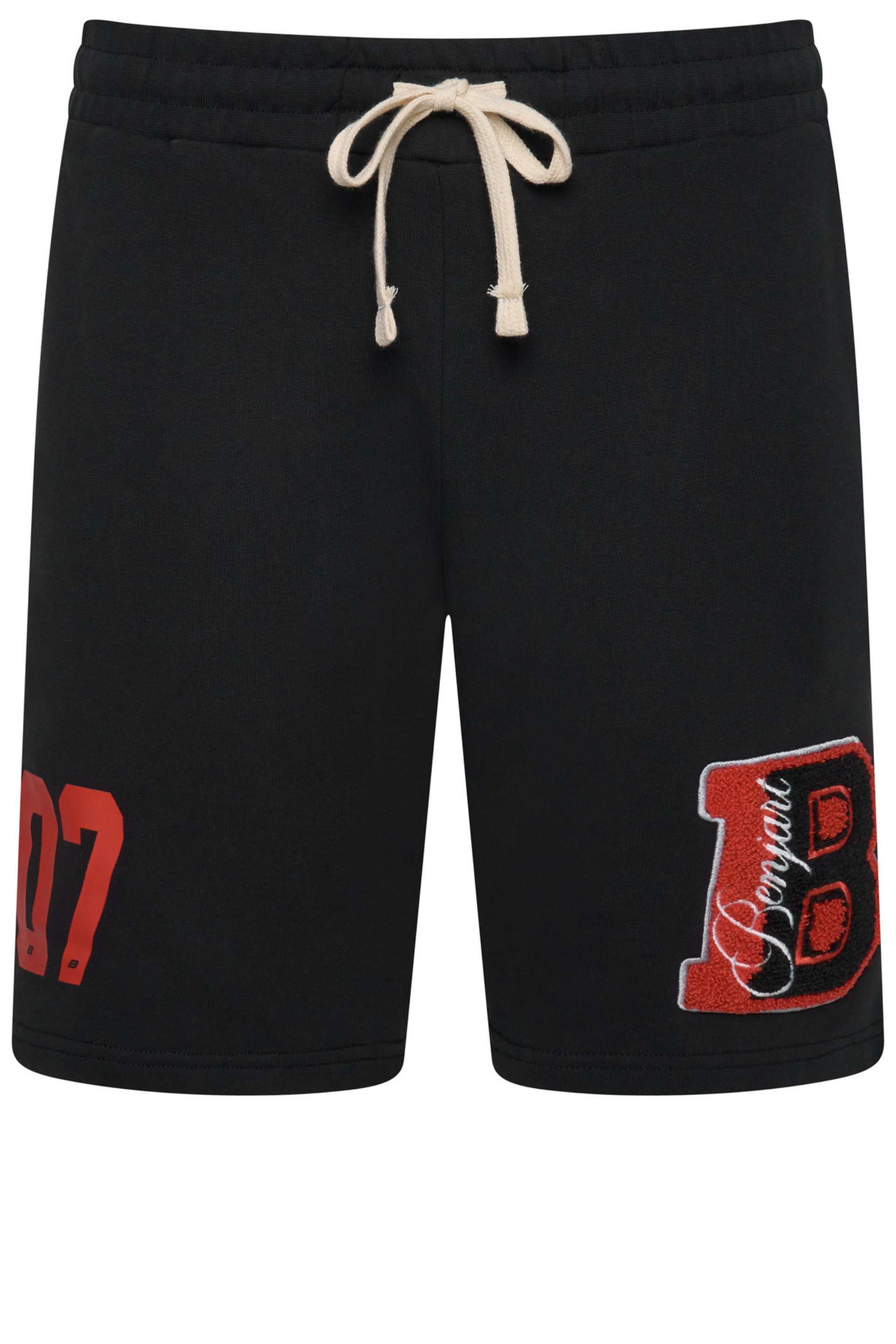 Cursive Shorts - Black