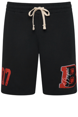 Cursive Shorts - Black