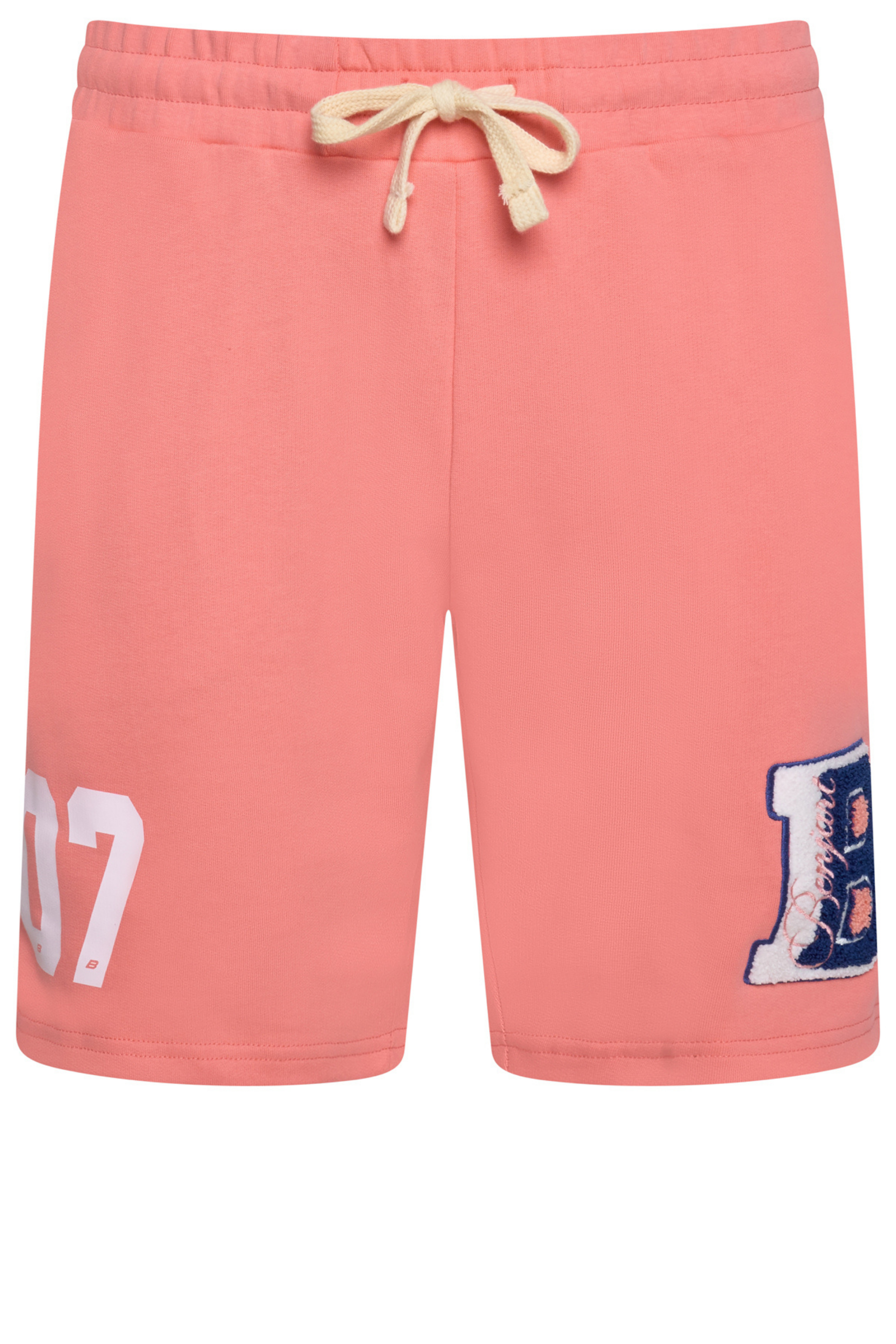 Cursive Shorts - Salmon