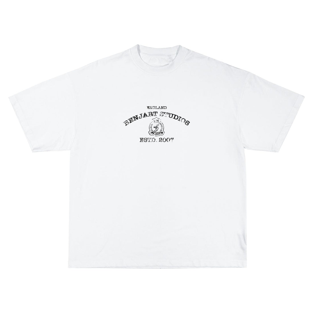 Benjart Studios T-Shirt in white, print detail
