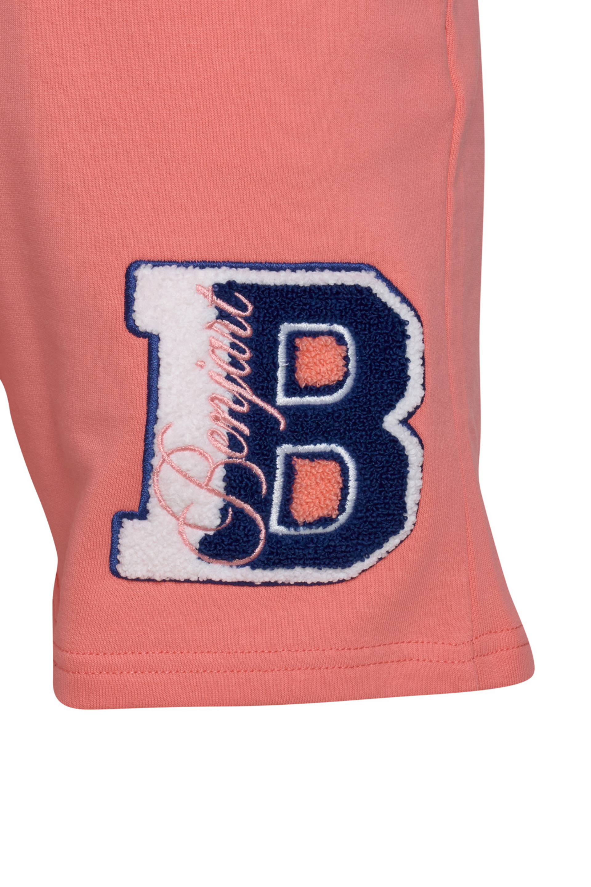 Cursive Shorts - Salmon