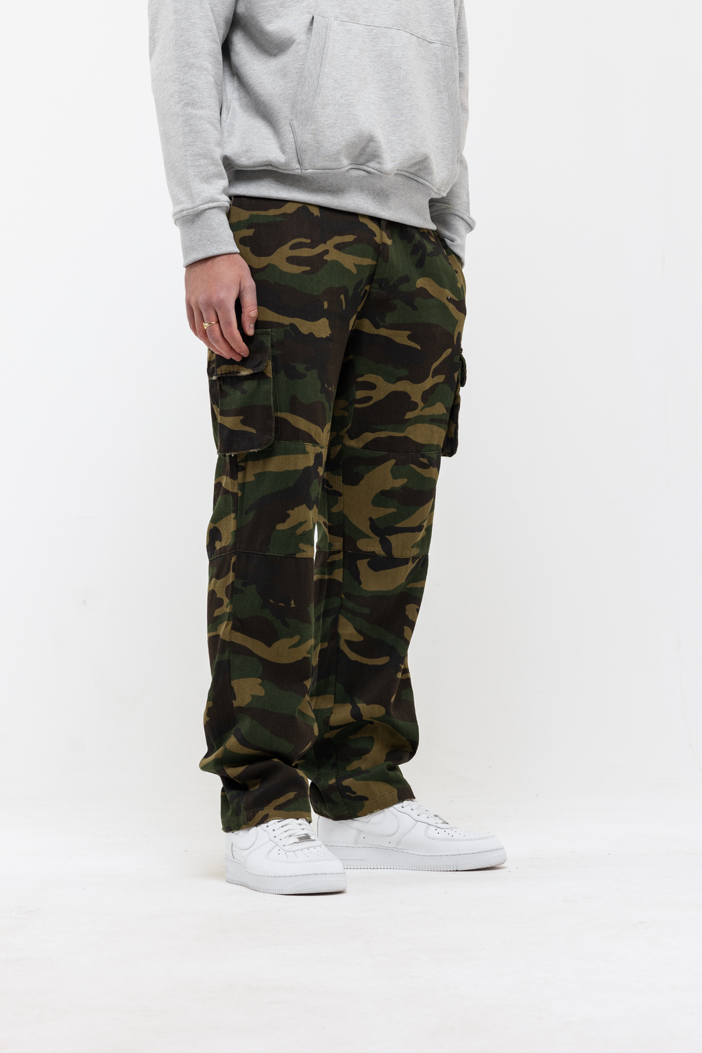 Camo Combats Pants - GREEN